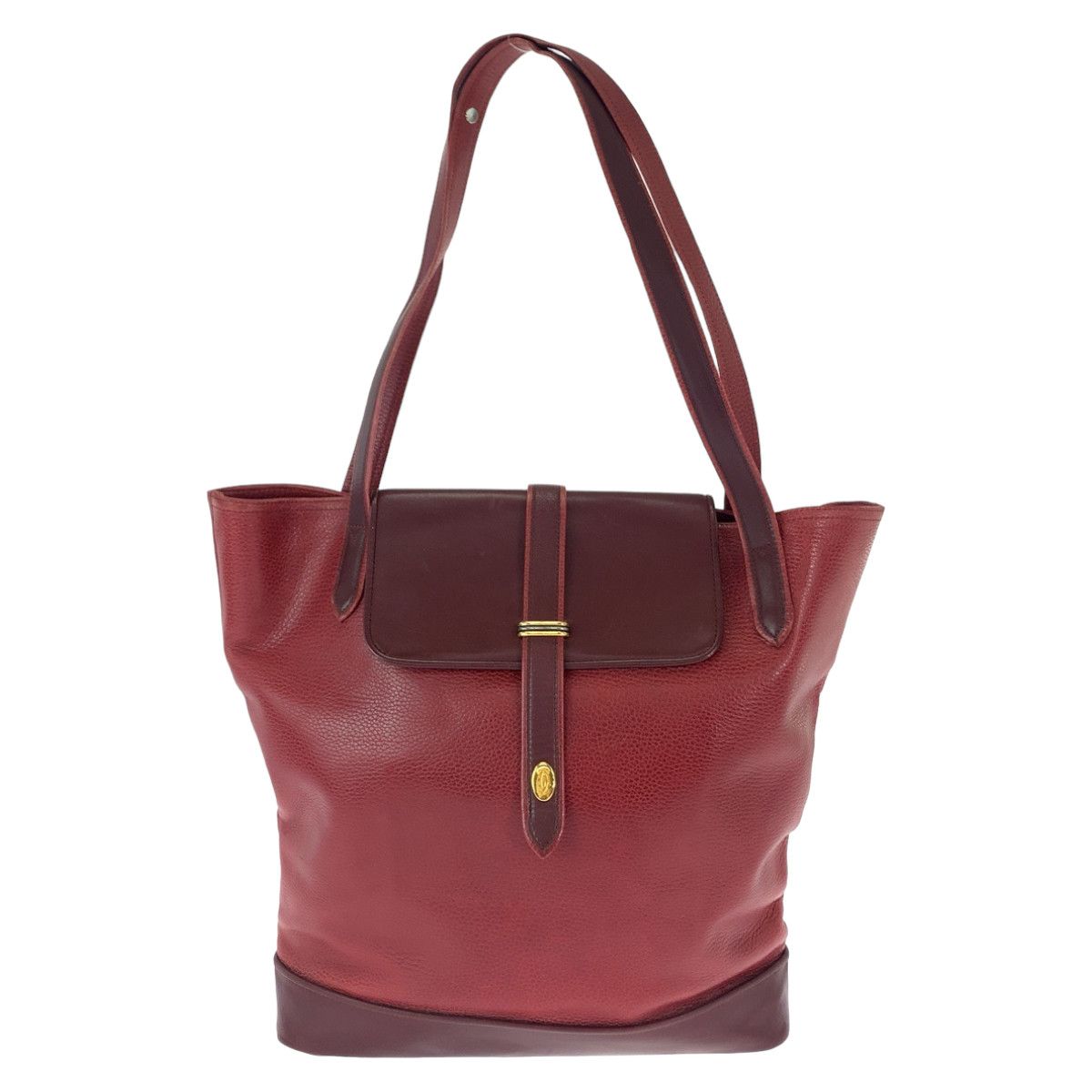 Cartier Cartier Cartier Must Trinity Leather Tote Bag 407527 Leather Tote Bag 407527 in Very Good Condition Size ONE SIZE - 1 Thumbnail