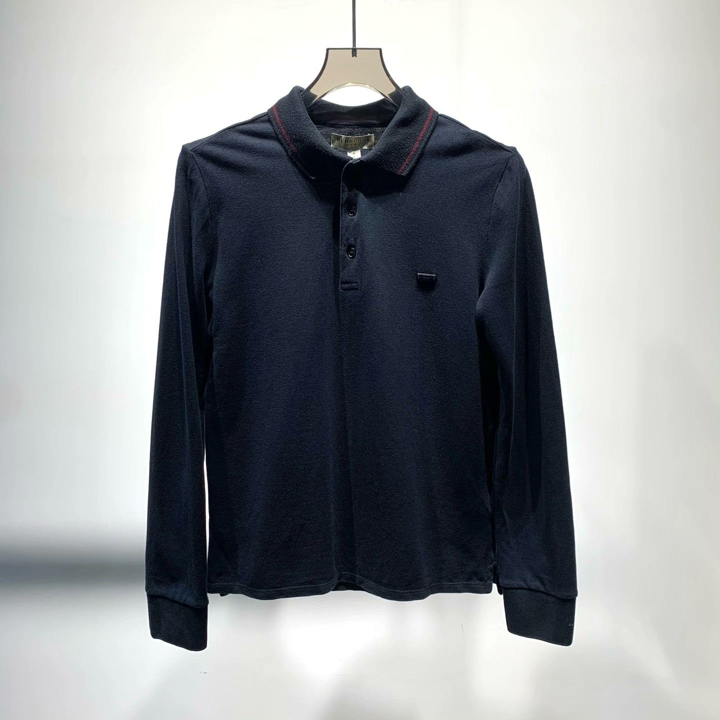 Burberry Burberry Striped Polo S Men Size US S / EU 44-46 / 1 - 1 Thumbnail
