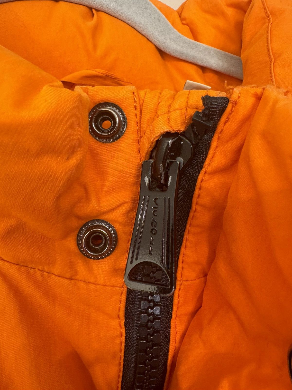 Designer Schott Orange jacket vintage USA retro stylish 00s y2k 90s Size US L / EU 52-54 / 3 - 5 Thumbnail