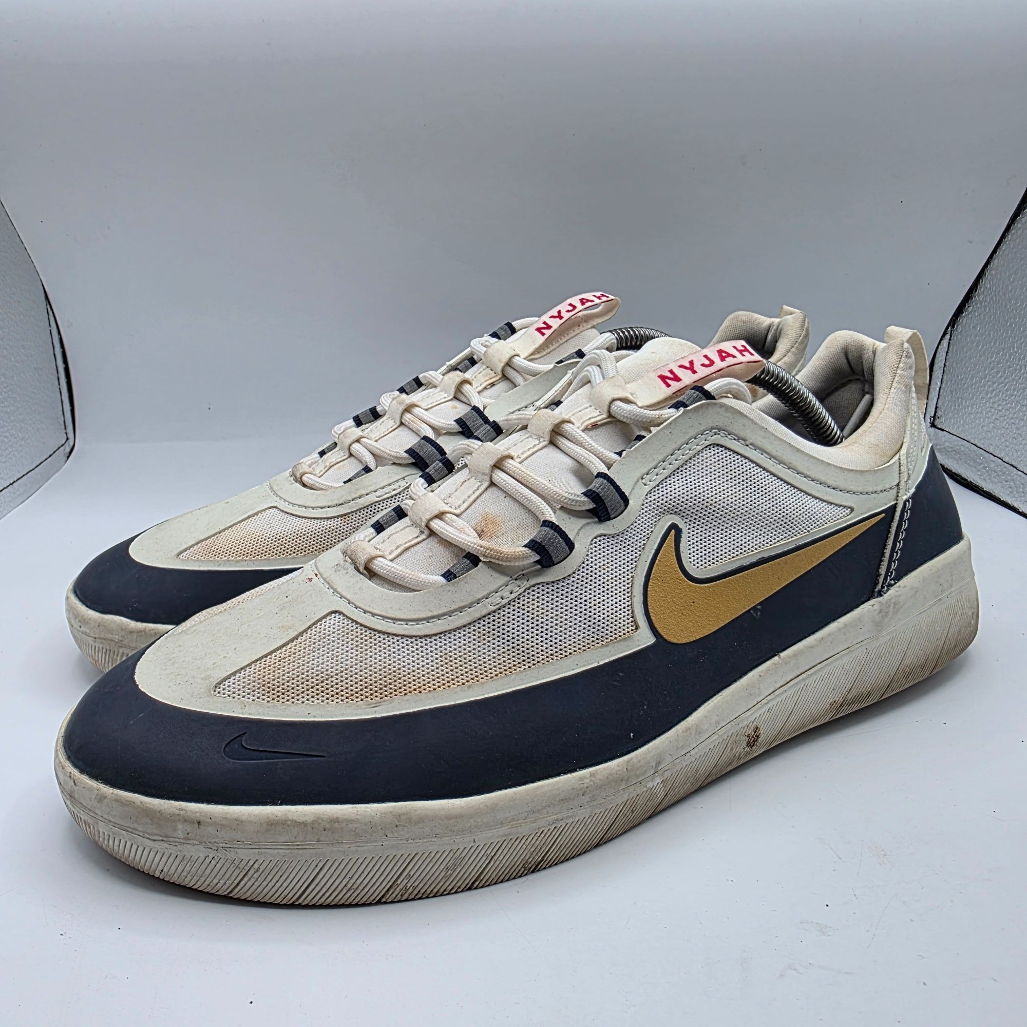 Nike Nike SB Nyjah Free 2.0 Olympic White Mens Size 11.5 Sneaker Size US 11.5 / EU 44-45 - 4 Thumbnail