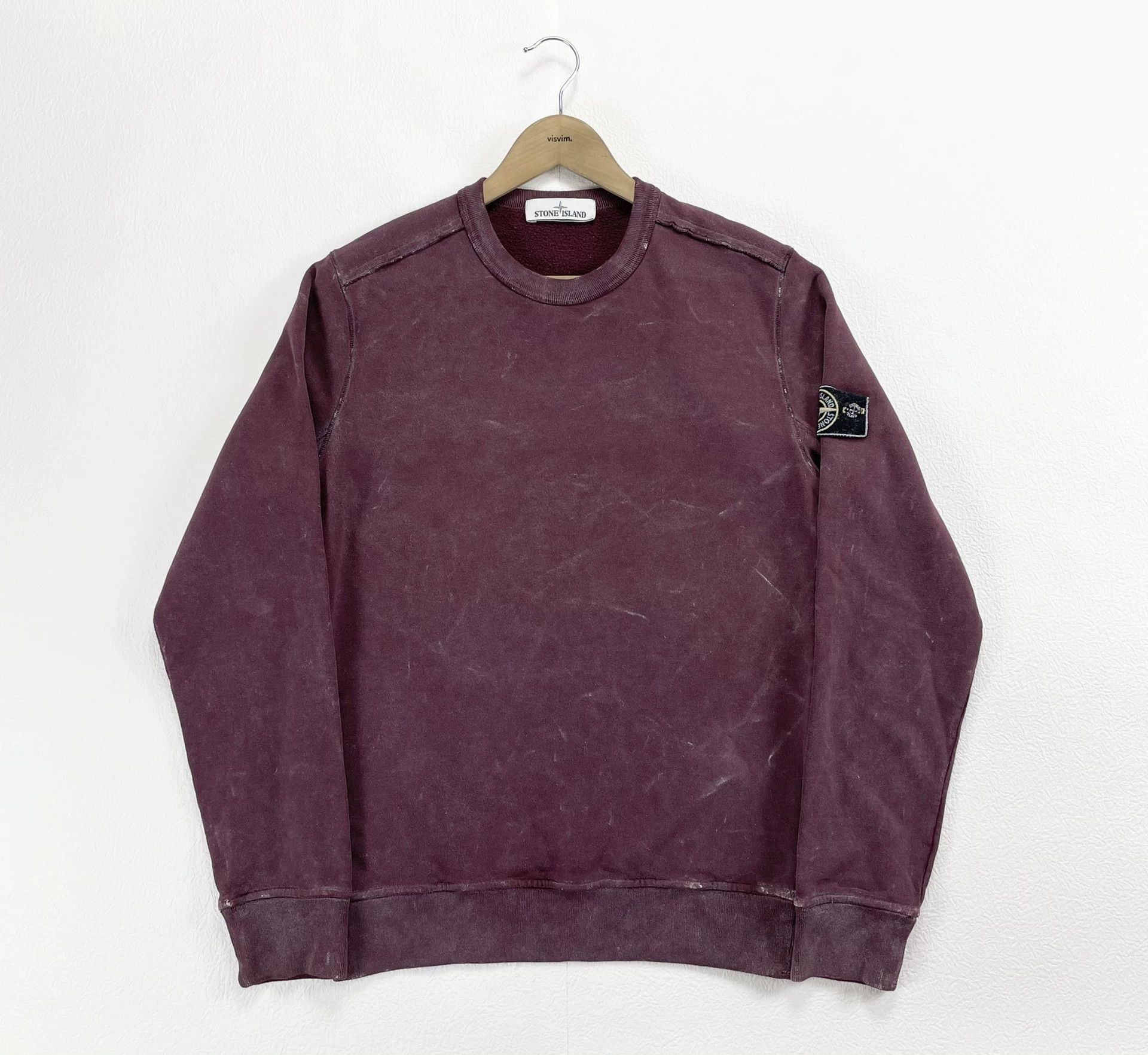 Stone Island Stone Island 17AW Frosted Hoodie Magenta S Size US S / EU 44-46 / 1 - 2 Thumbnail