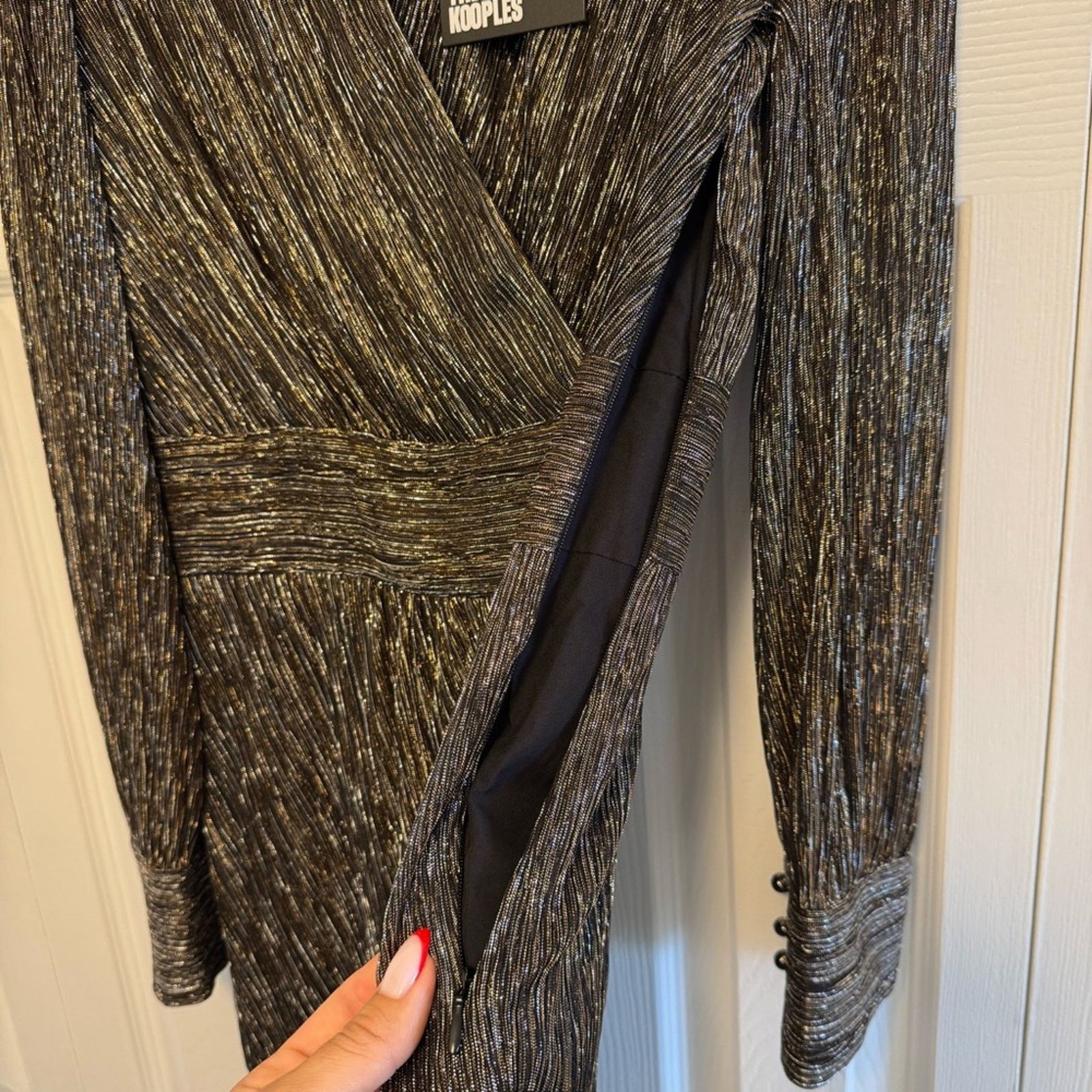 The Kooples NWT! The Kooples Lurex Dress, Size 1 Size S / US 4 / IT 40 - 6 Thumbnail
