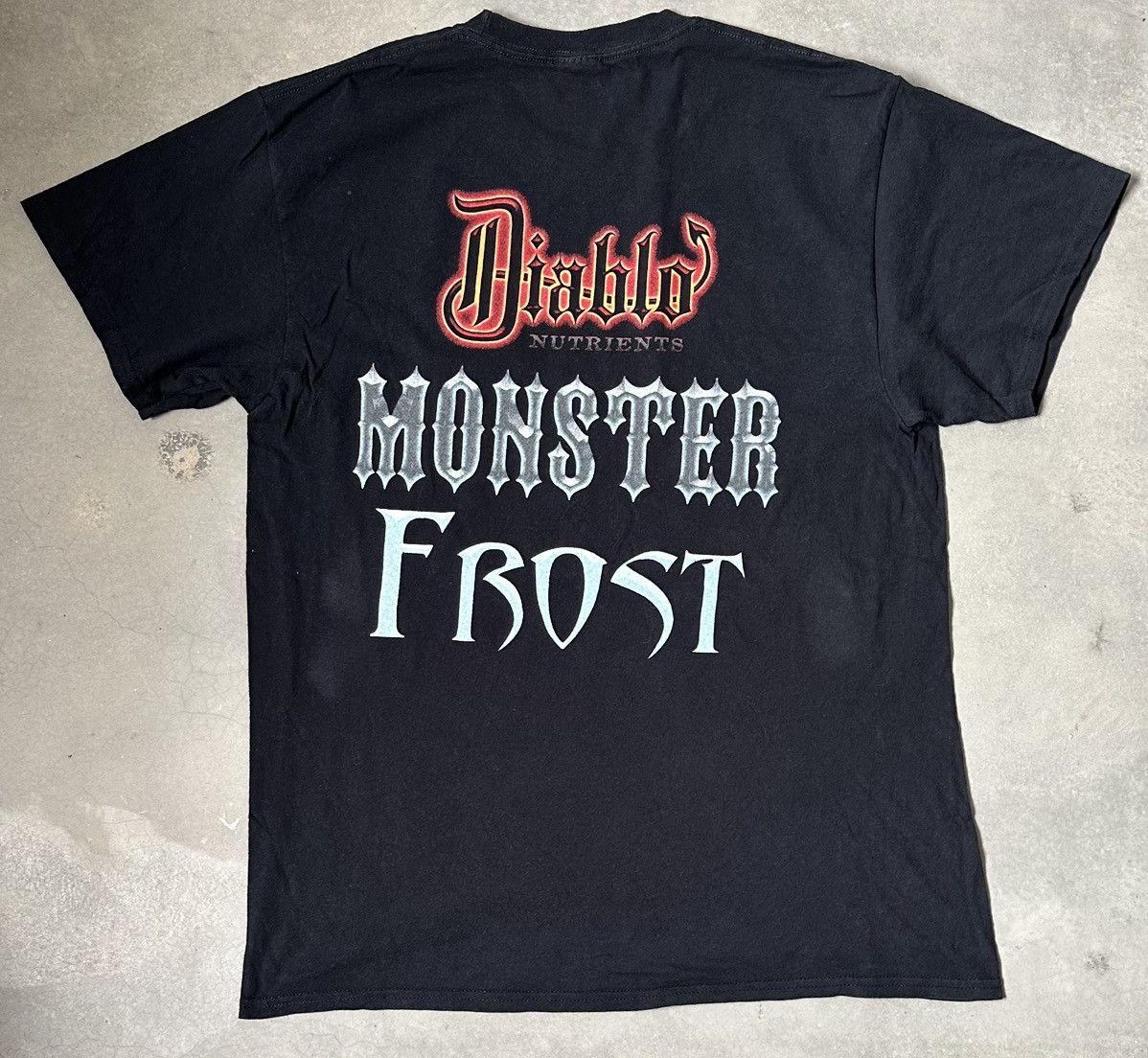 Vintage VINTAGE DIABLO MONSTER FROST GANE NUTRITION TEE Size US M / EU 48-50 / 2 - 5 Thumbnail
