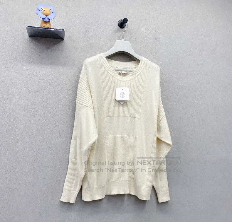 Hermes Hermes Ivory knitted sweater Size XS / US 0-2 / IT 36-38 - 4 Thumbnail