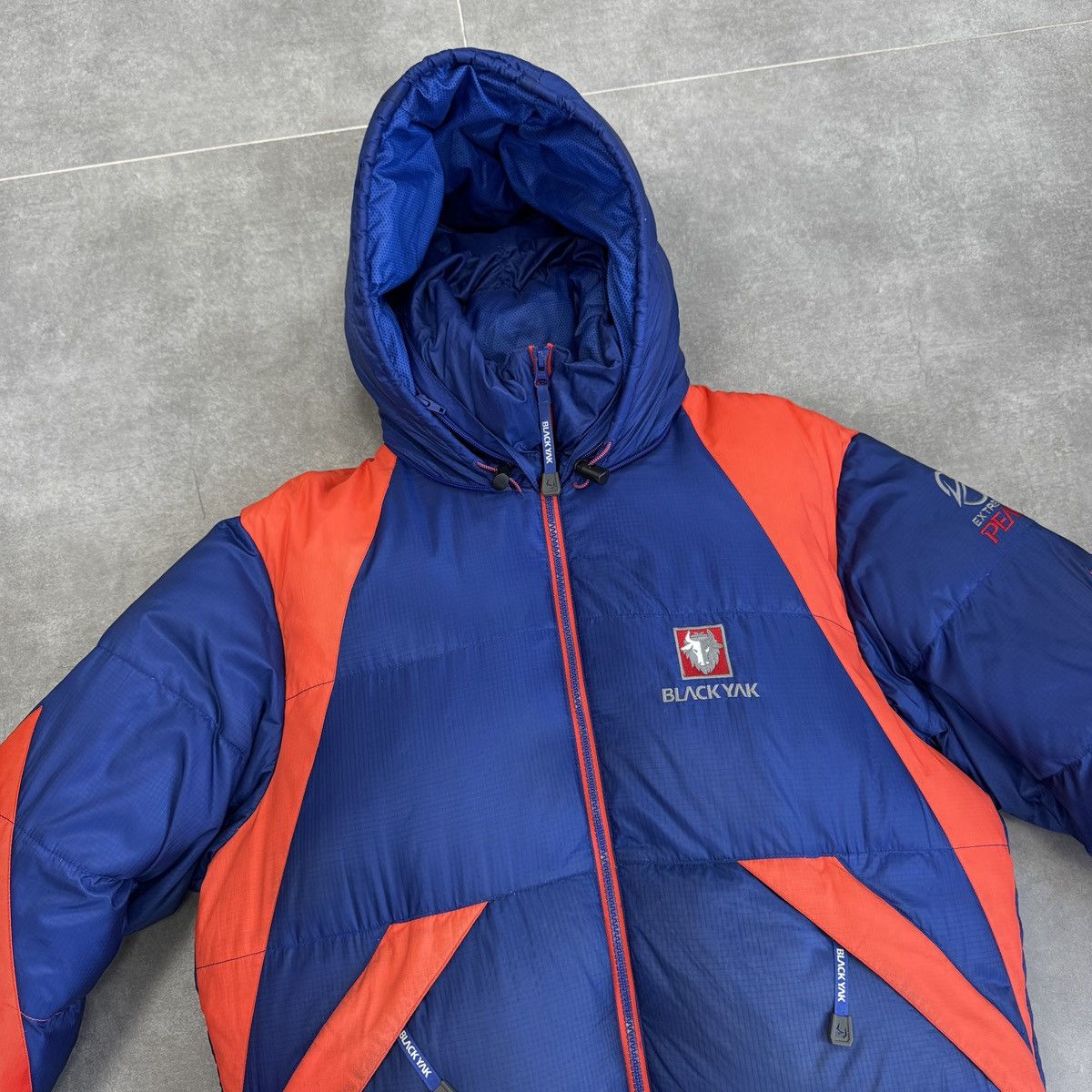BLACKYAK Black Yak Men Extreme Peak Down Blue Jacket Size 100/M/L Size US M / EU 48-50 / 2 - 11 Thumbnail