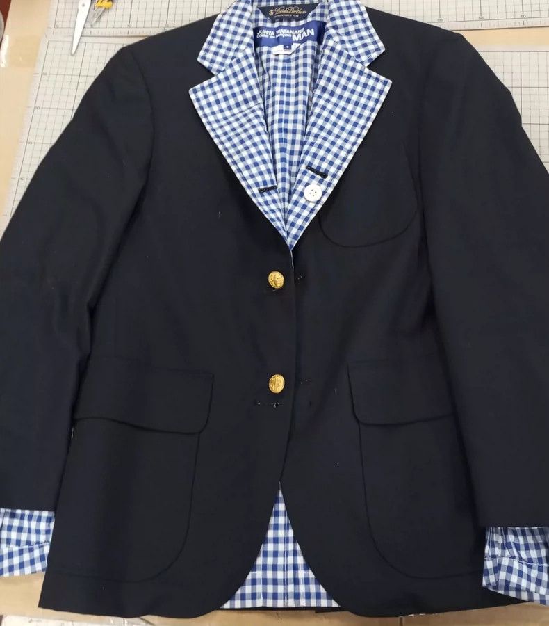 Junya Watanabe Junya Watanabe Double-Sided Navy Jacket Size S / US 4 / IT 40 - 1 Thumbnail