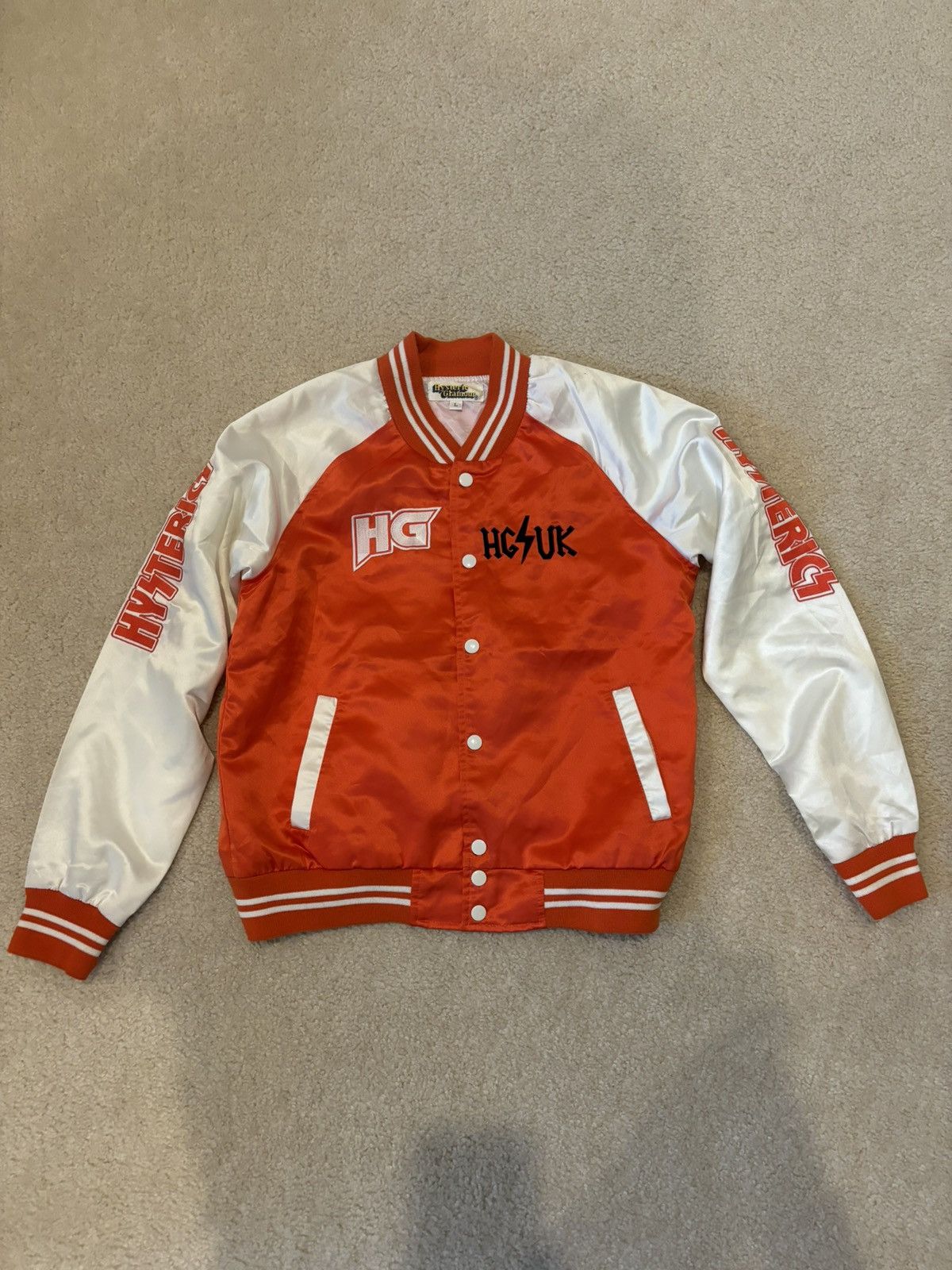 Japanese Brand Hysteric Glamour Varsity Jacket Size US S / EU 44-46 / 1 - 1 Thumbnail