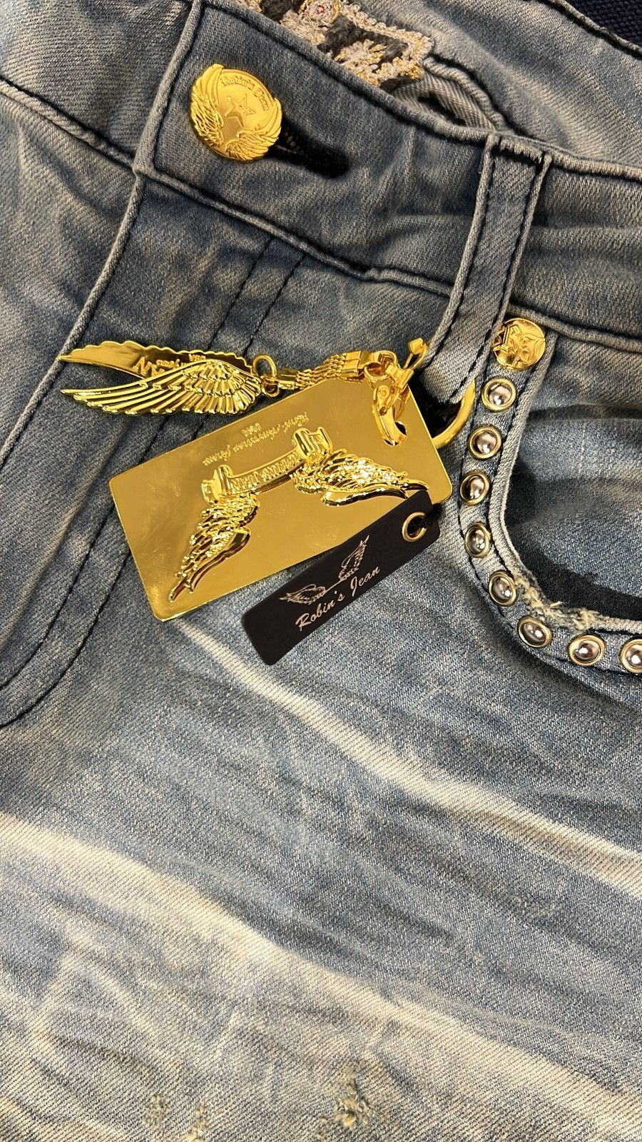 Robins Jeans Robin’s Jean Jeans Size US 32 / EU 48 - 7 Thumbnail