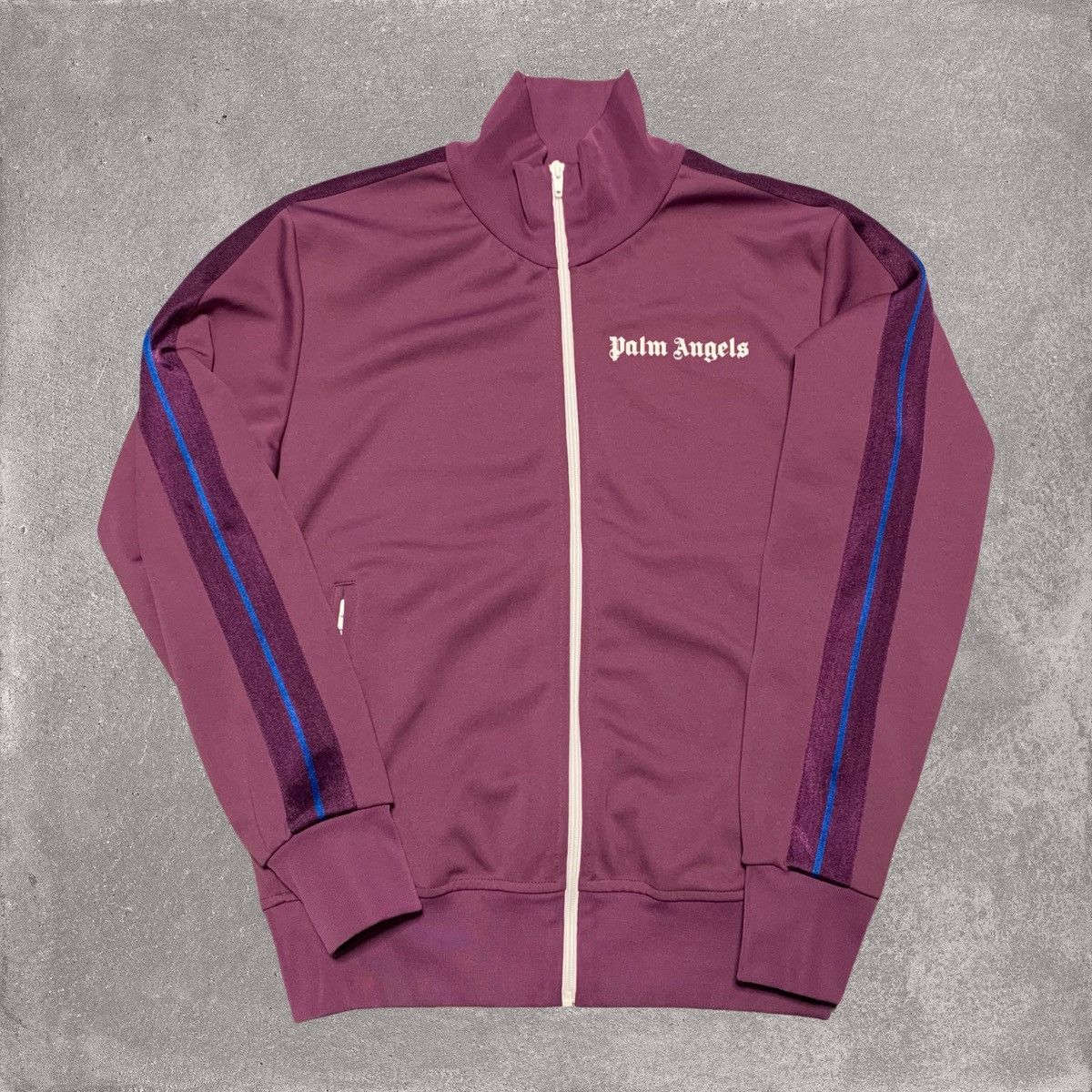 Palm Angels Palm Angels Medium Classic Purple Track Jacket Top Size US M / EU 48-50 / 2 - 1 Thumbnail