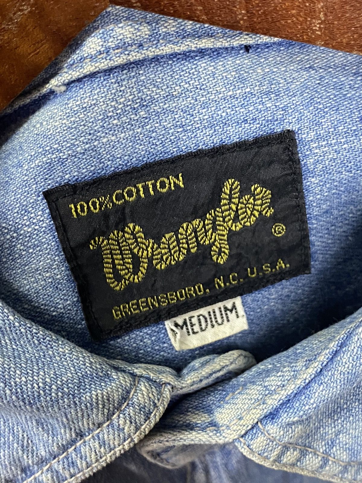 Vintage × Wrangler Vintage Wrangler Denim Jacket Size US M / EU 48-50 / 2 - 13 Thumbnail
