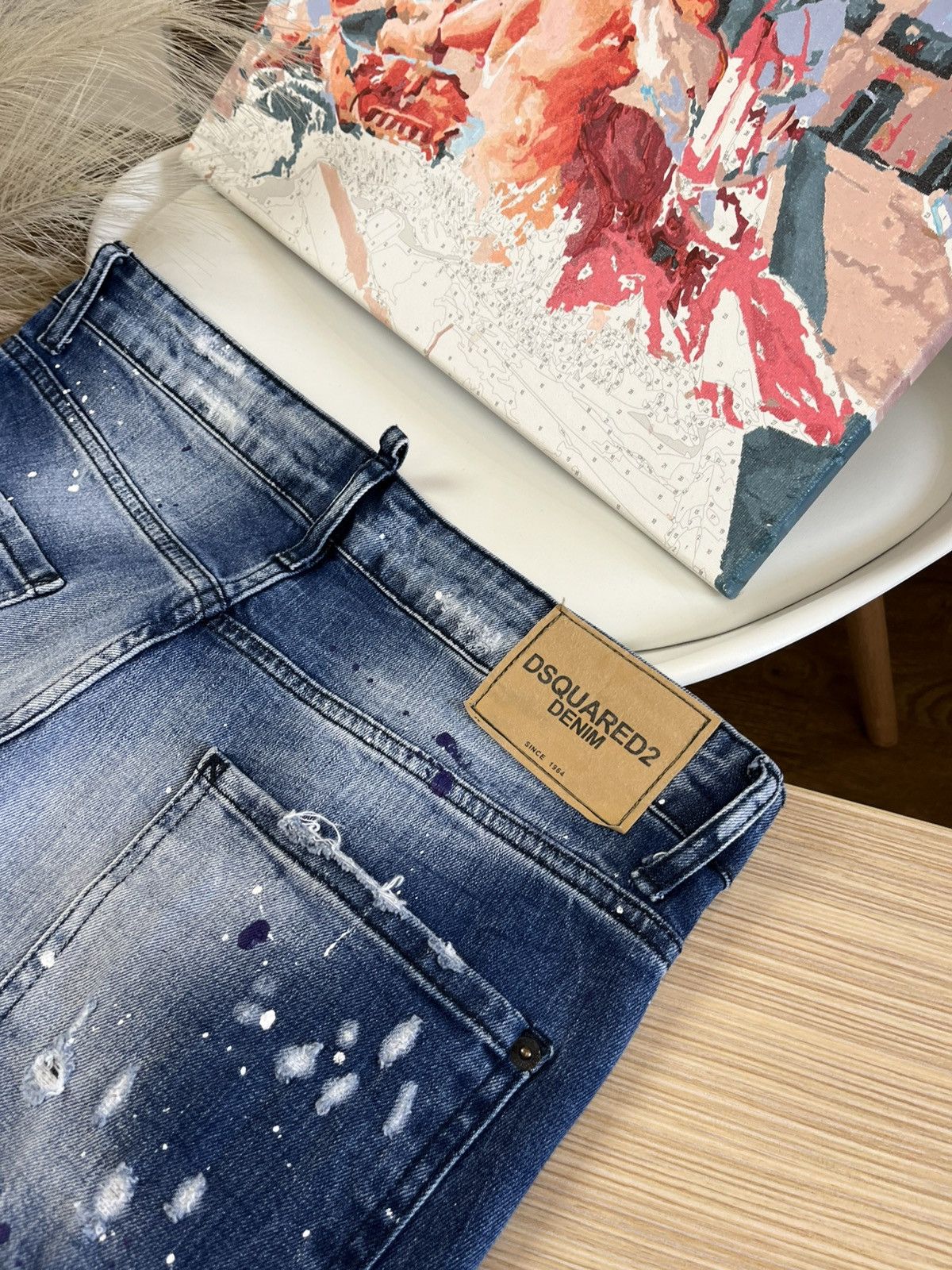 Dsquared2 × Vintage Dsquared2 vintage denim size 50 Size US 34 / EU 50 - 13 Thumbnail