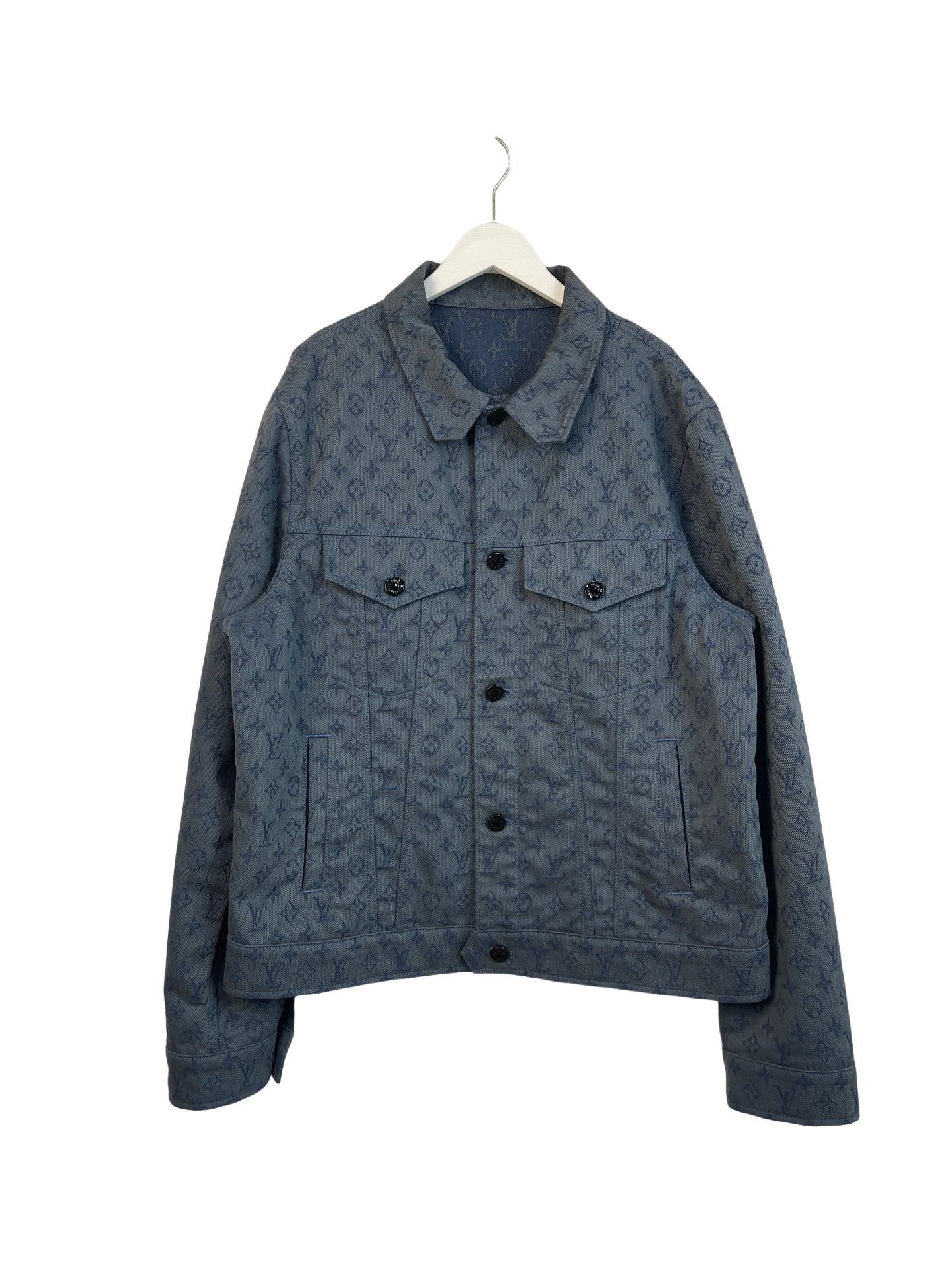 Louis Vuitton Louis Vuitton Monogram Denim Jacket Size 52 Size US L / EU 52-54 / 3 - 1 Thumbnail