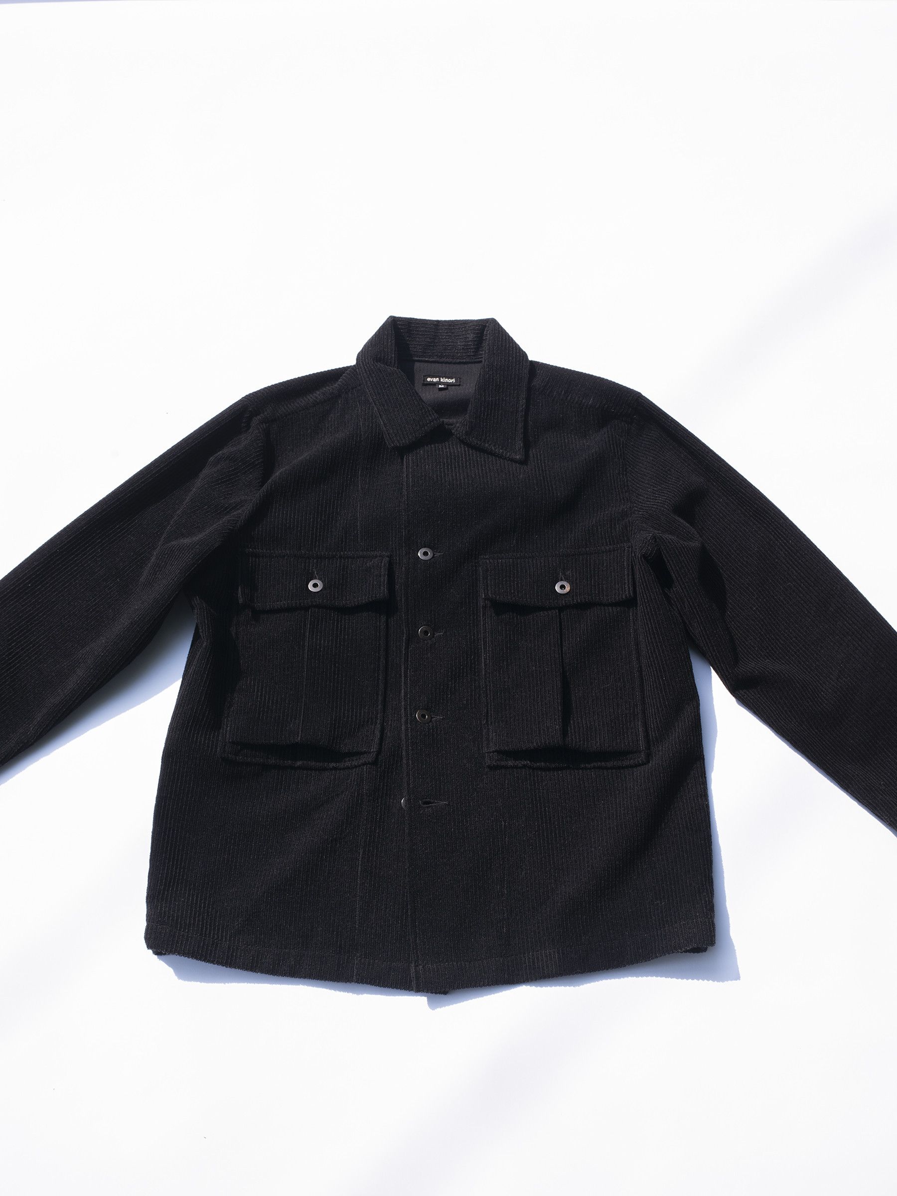 Evan Kinori Bellow Pocket Jacket Wool Corduroy | Grailed