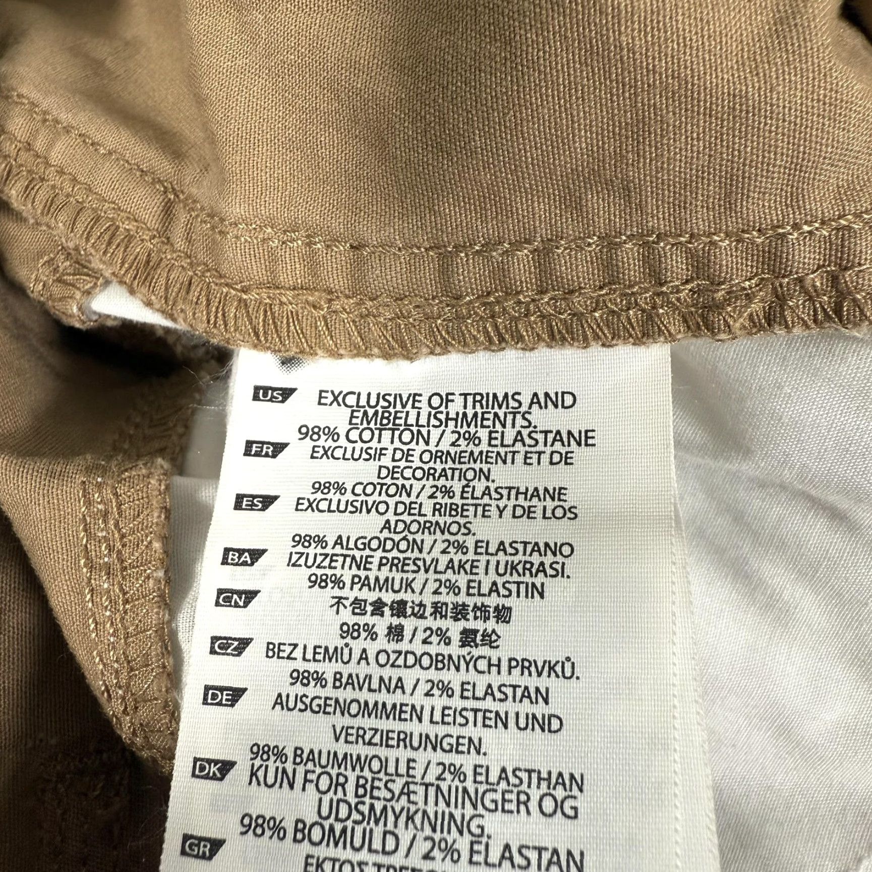 Vintage 5.11 Tactical Shorts Mens 38 Beige Camouflage Chino Stretch Work Outdoor Hike Casual Size US 38 / EU 54 - 7 Thumbnail