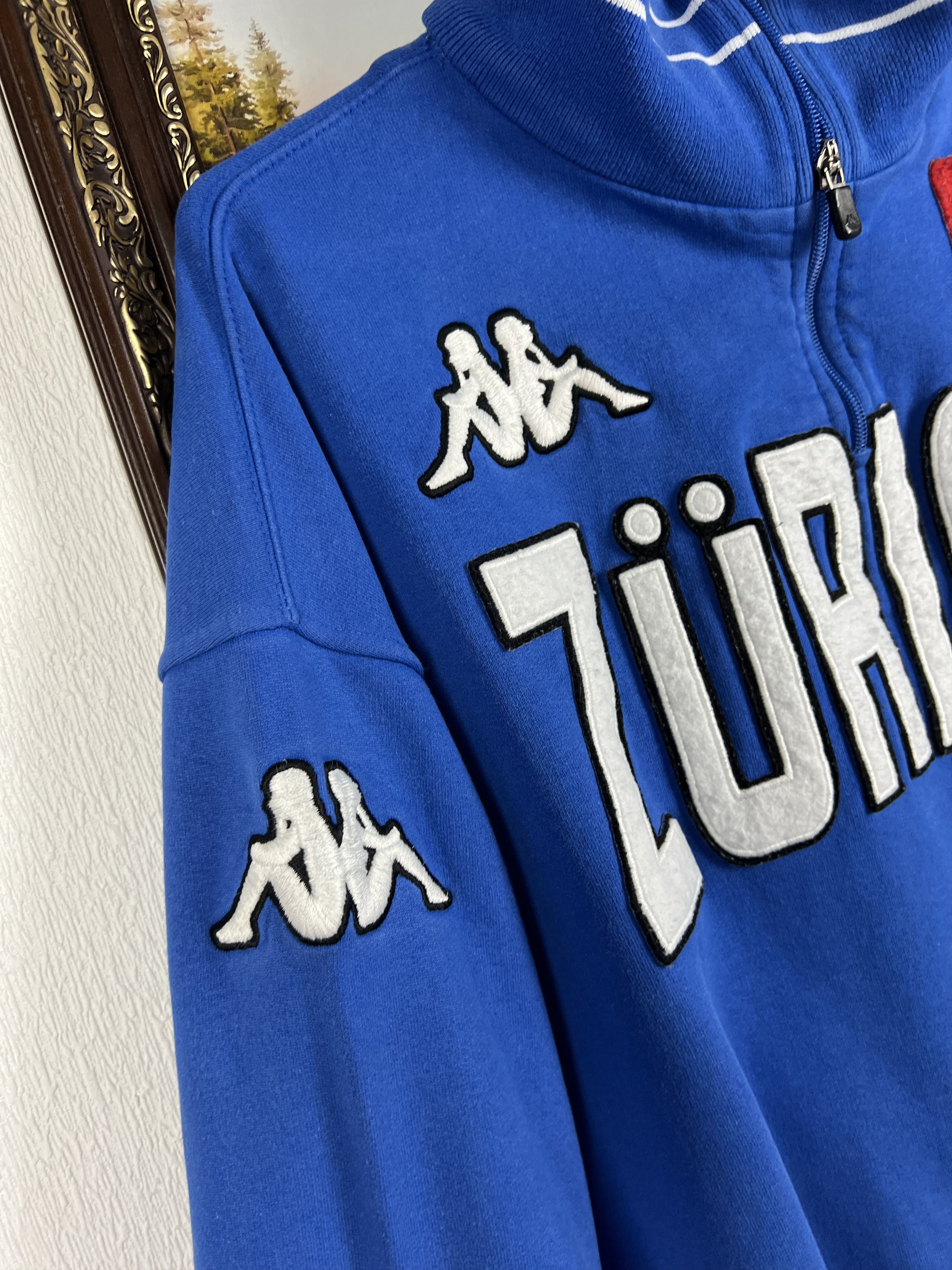 Kappa Vintage Kappa Zurich Football Jacket Soccer Track Top Rare Size US XXL / EU 58 / 5 - 5 Thumbnail