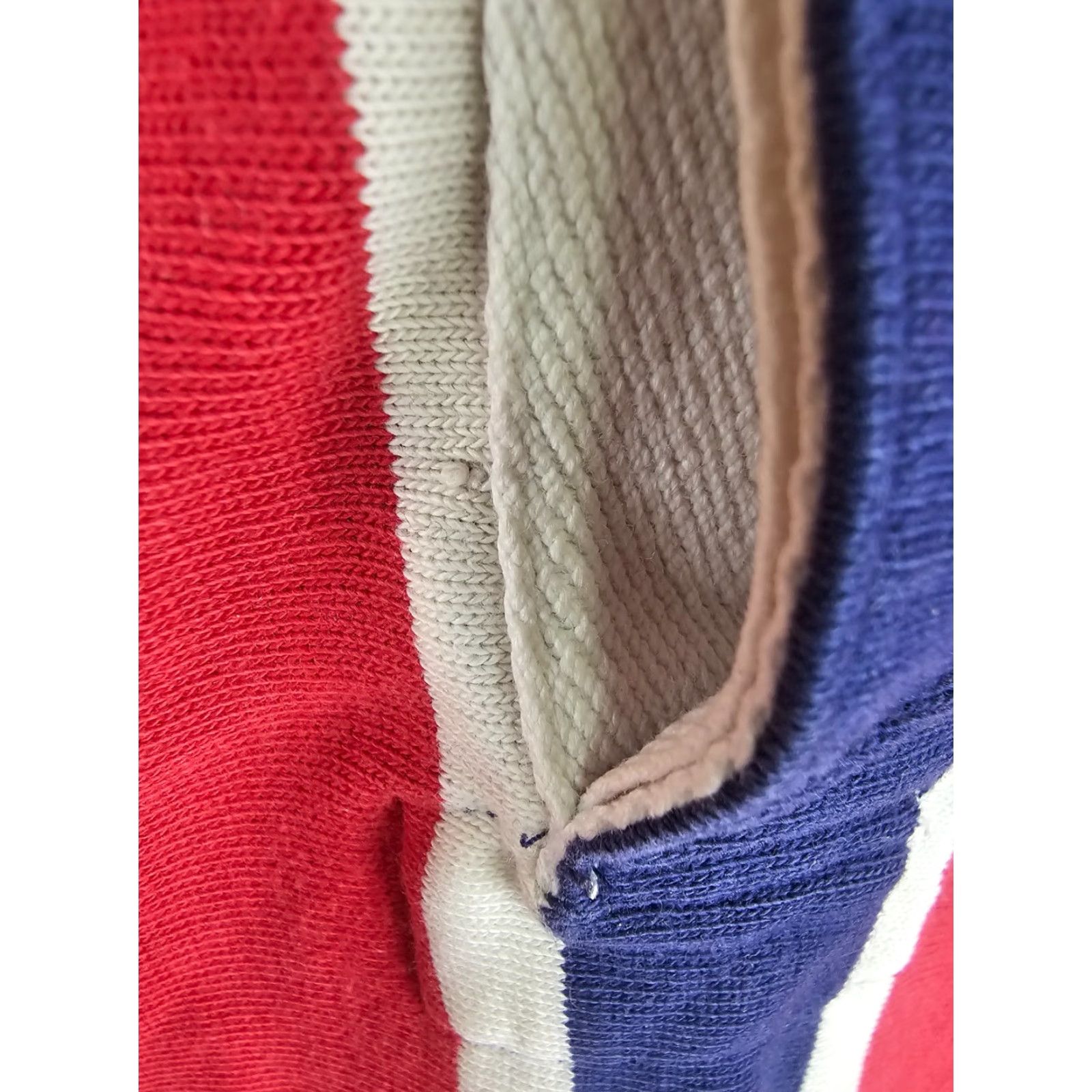 Polo Ralph Lauren VINTAGE Polo Ralph Lauren STRIP RUGBY SHIRT L 30 INCH TOP TO BOTTOM 28 INCH RED Mens SZ LARGE MADE IN HONG KONG Size US L / EU 52-54 / 3 - 5 Thumbnail