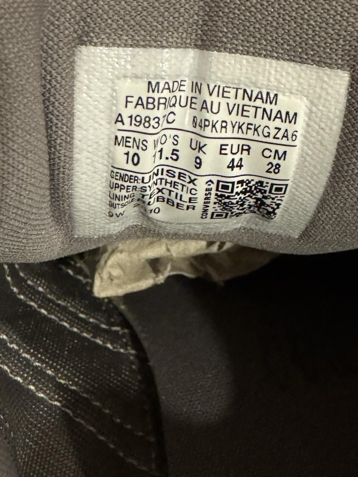 Converse Size 10 - Converse SHAI 001 Ares Iron Grey A19837C Size US 10 / EU 43 - 7 Thumbnail