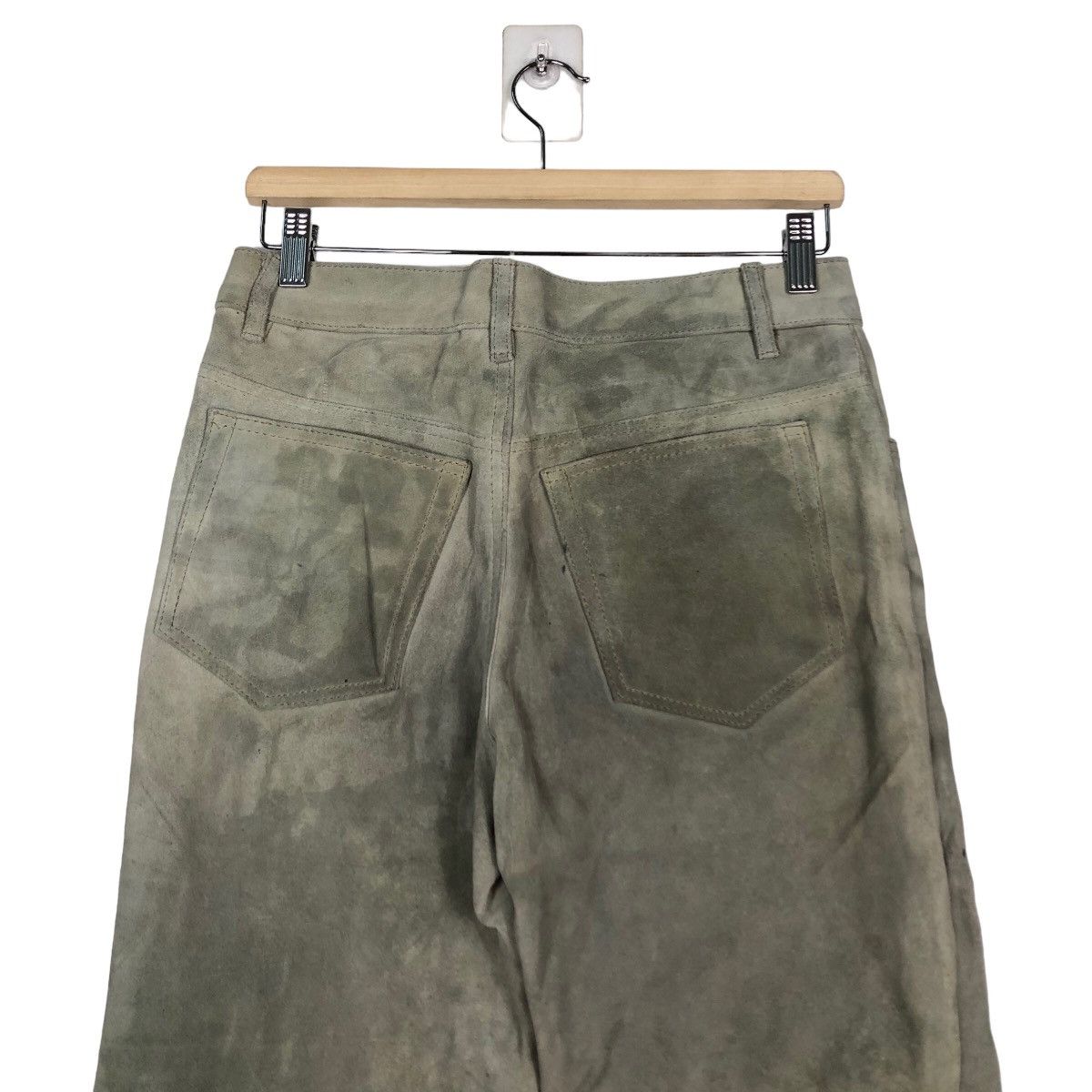 Genuine Leather 🔥Vintage Genuine Leather Cow Skin Biker Pants BBH Pants Size US 30 / EU 46 - 9 Thumbnail
