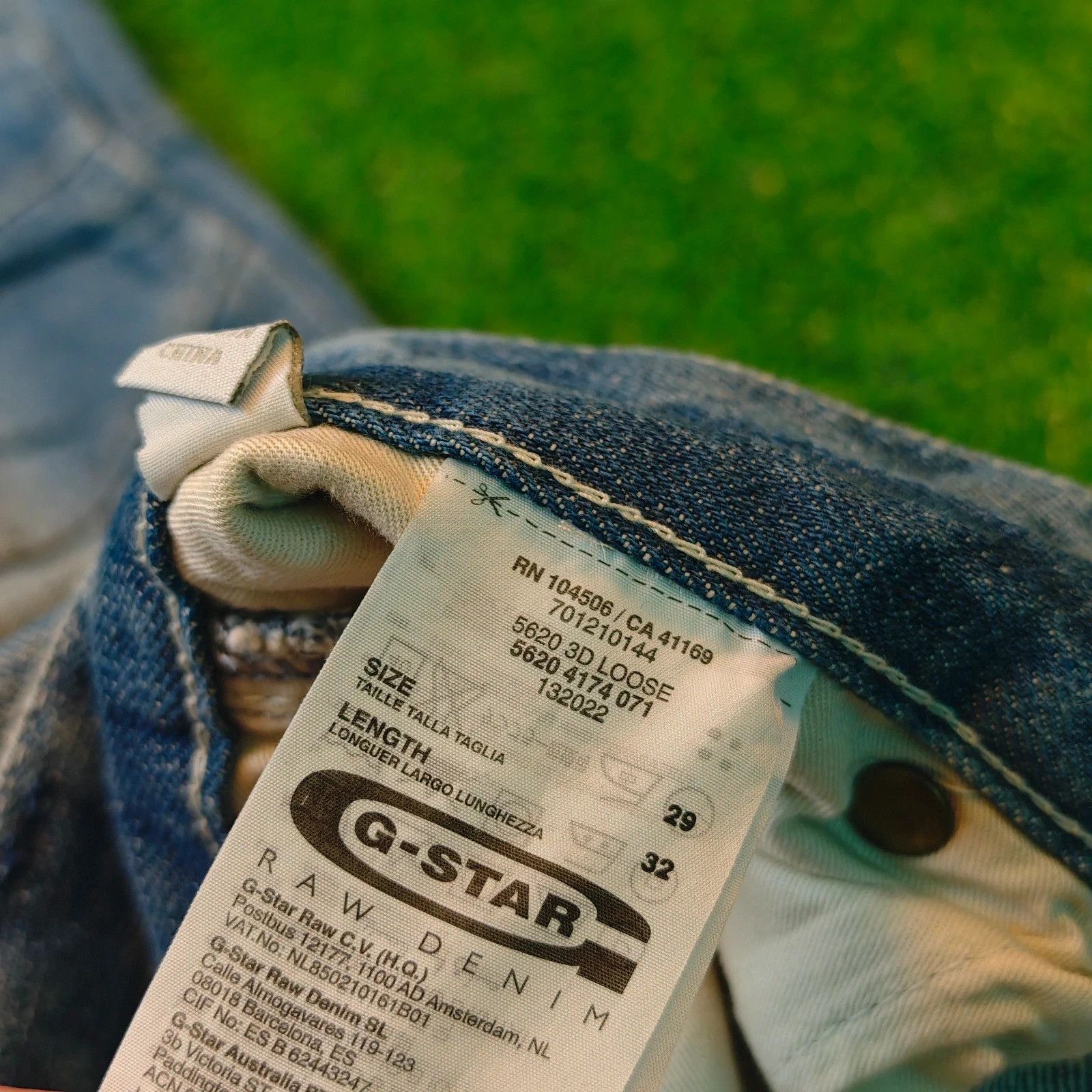 G-Star G-star Jeans Mens 29x32 BNWT Blue 3d Loose straight relaxed Size US 29 - 9 Thumbnail