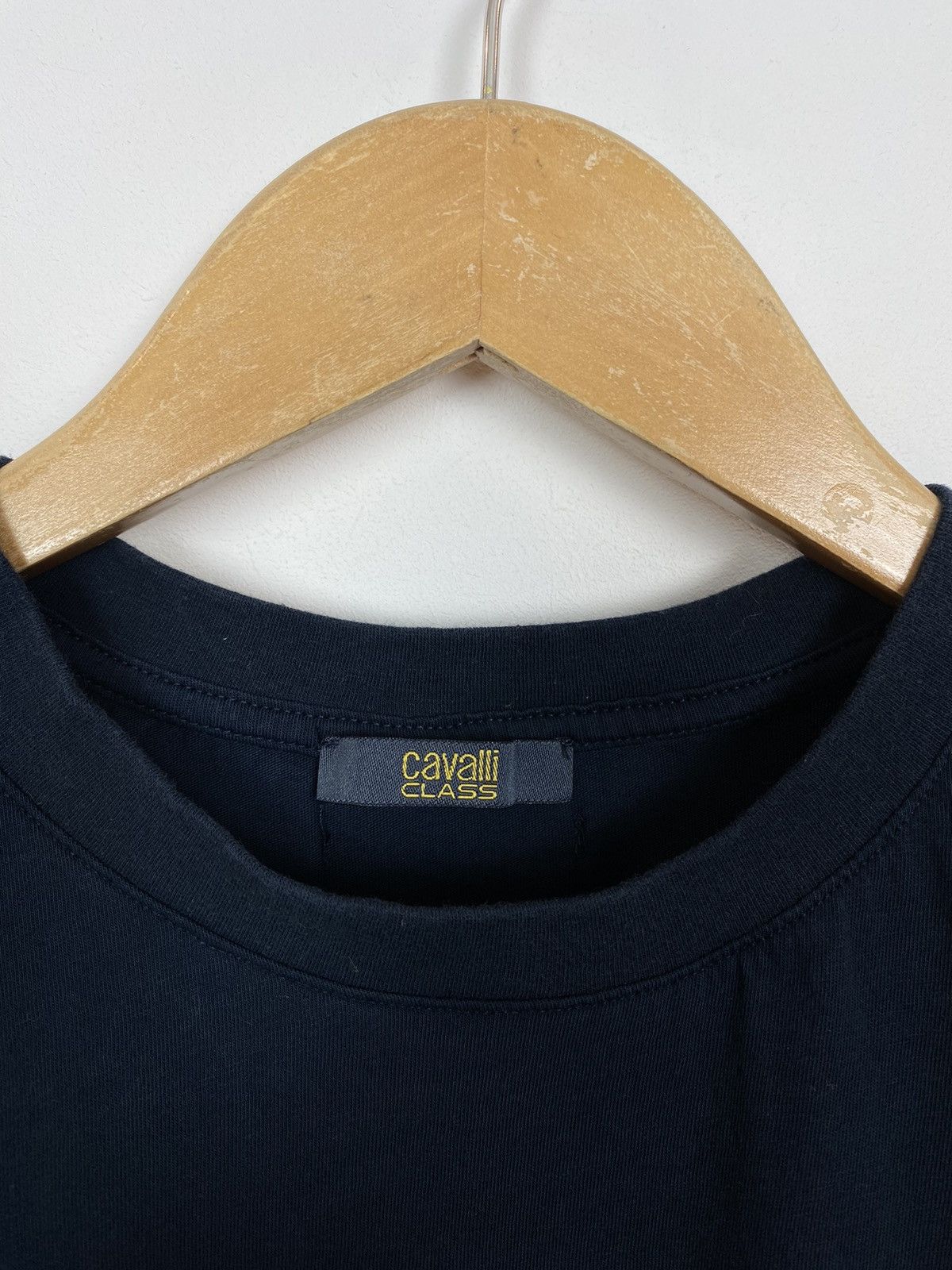 Roberto Cavalli Roberto Cavalli Class Short Sleeve T-Shirt Size XL Black Top Size US XL / EU 56 / 4 - 3 Thumbnail