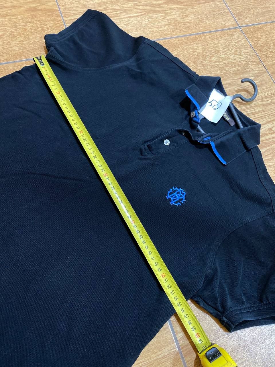 Roberto Cavalli Roberto Cavalli Polo Shirt Short Sleeve Embroidered Logo Size US XXL / EU 58 / 5 - 5 Thumbnail