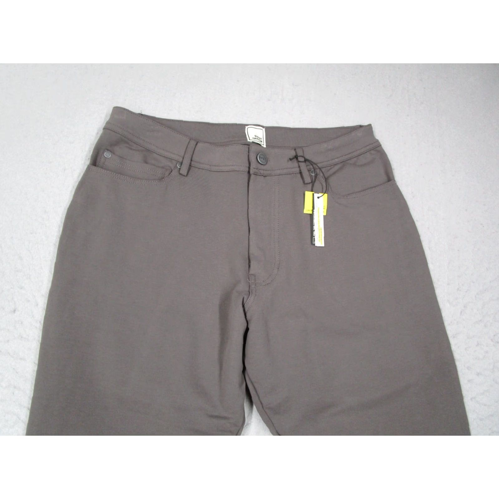 Vintage Swet Tailor Pants Mens 32 Gray Stretch Comfort Workwear Travel 32x32* Size US 32 / EU 48 - 2 Thumbnail