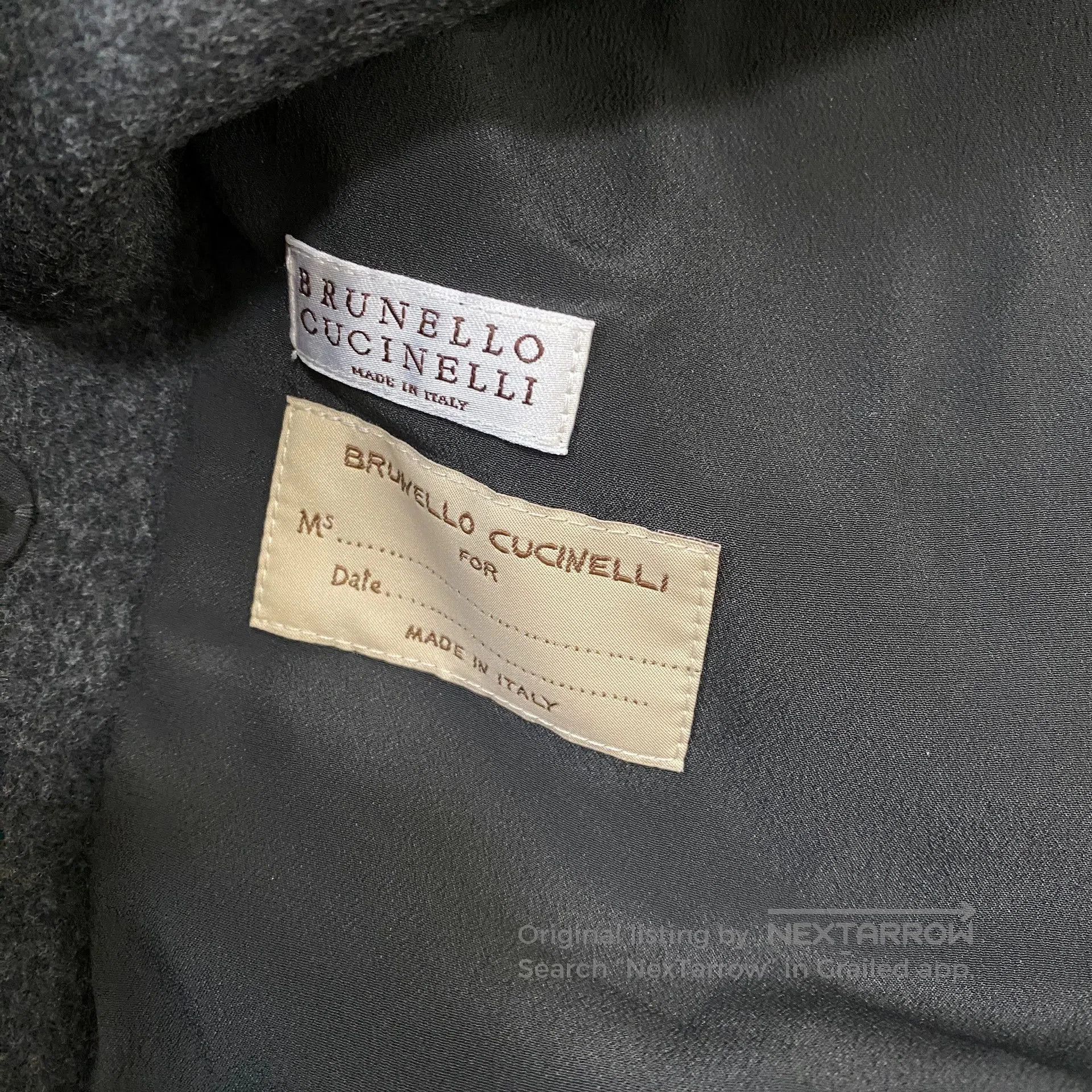 Brunello Cucinelli Brunello Cucinelli Wool Coat. Size US S / EU 44-46 / 1 - 3 Thumbnail