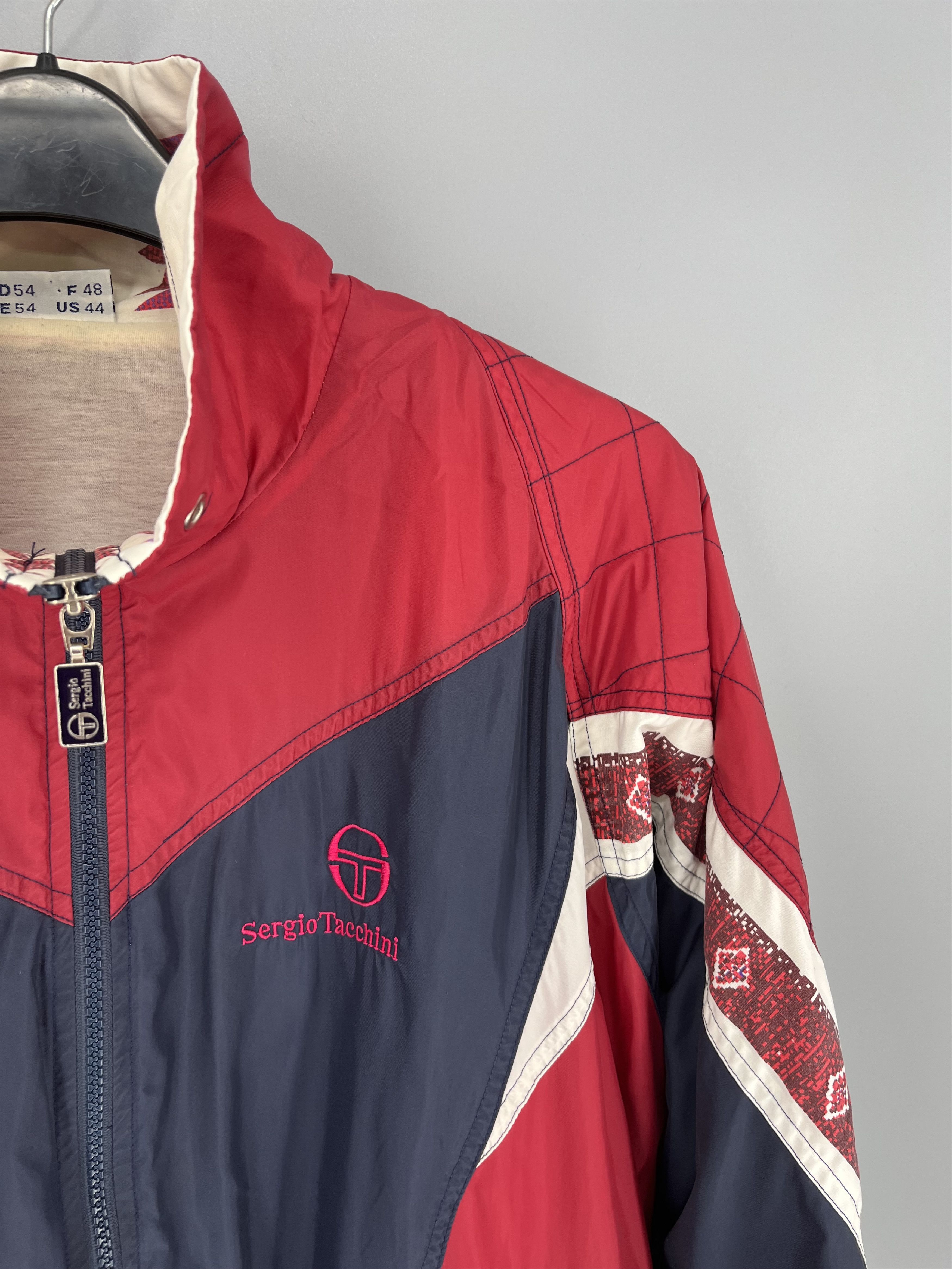 Sergio Tacchini vintage 90s Sergio Tacchini Light Jackets Travis Style Size US L / EU 52-54 / 3 - 8 Thumbnail