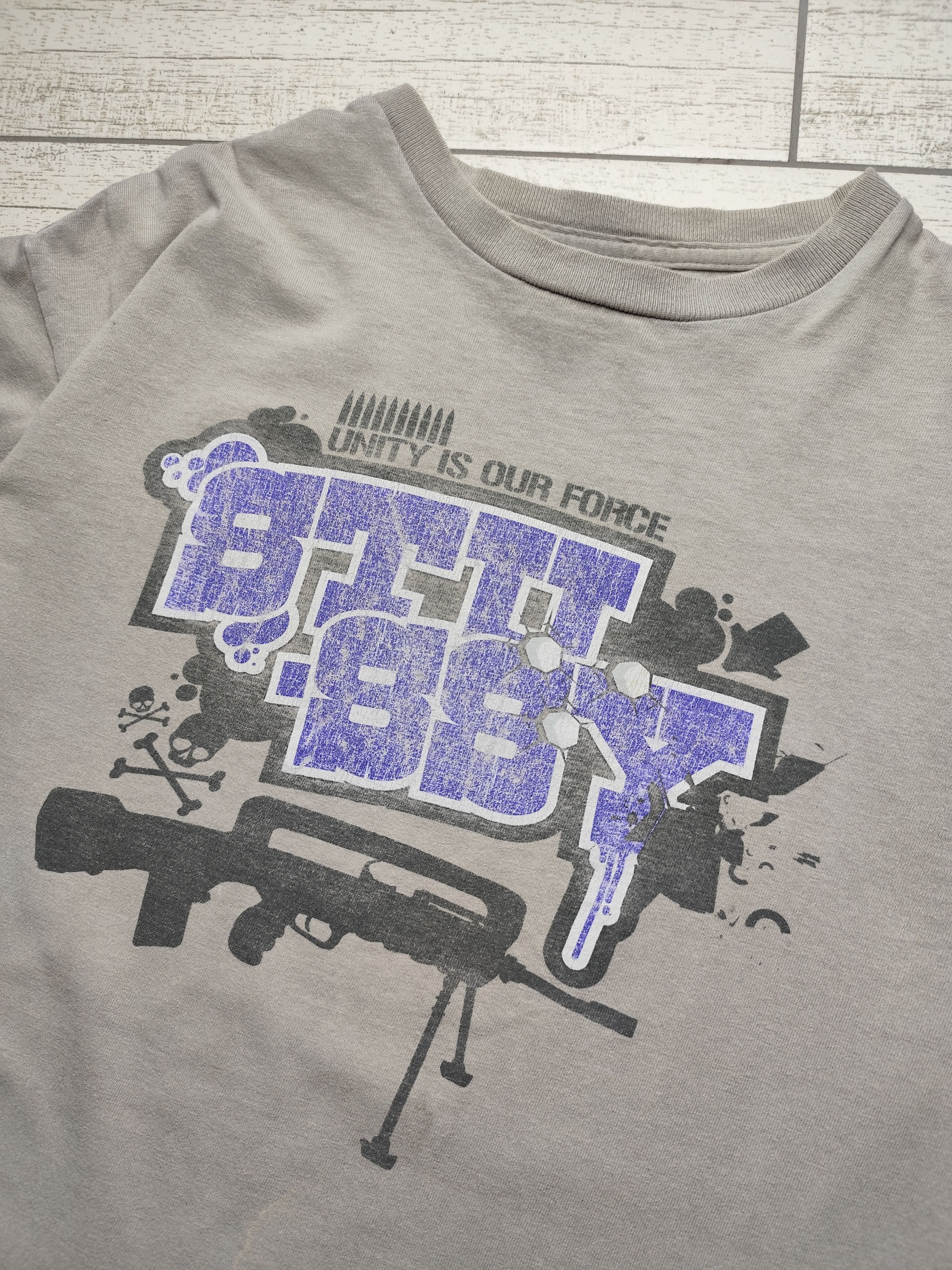 Stussy Vintage 90's Stussy Unity Is Our Force T shirt Medium Size US M / EU 48-50 / 2 - 2 Thumbnail