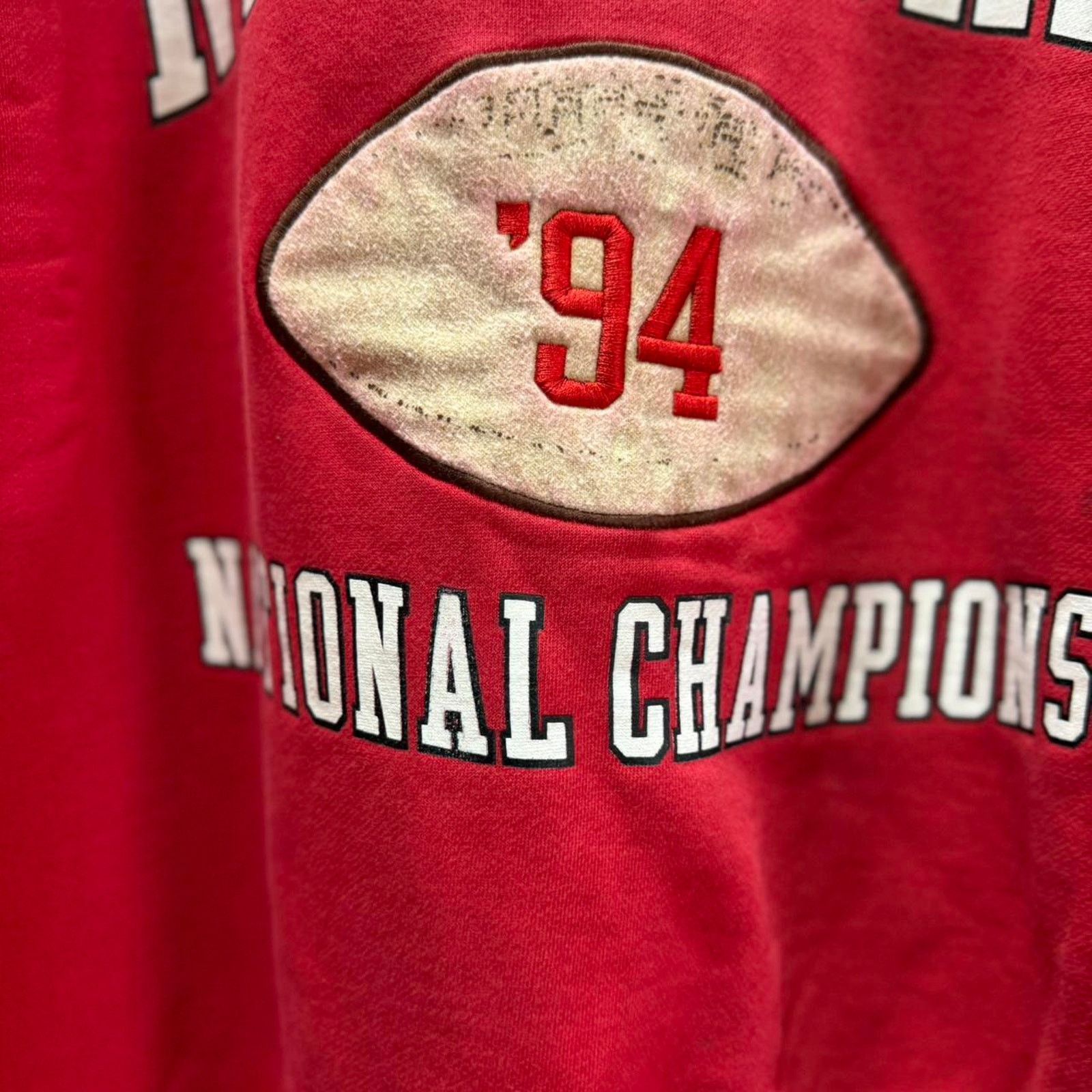 Vintage Vintage 1994 Nebraska Huskers National Championship Crewneck Size US XXL / EU 58 / 5 - 4 Thumbnail