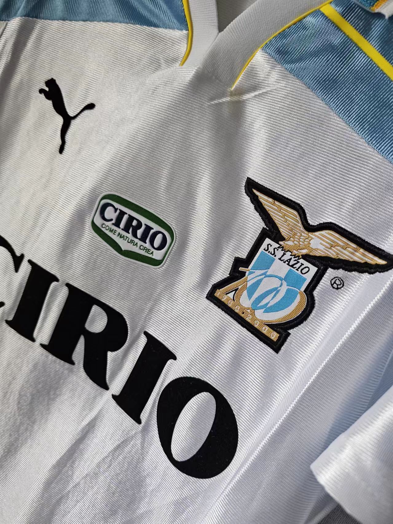Other 98-00 Lazio #10 Hernán Crespo Jersey L Size US L / EU 52-54 / 3 - 4 Thumbnail