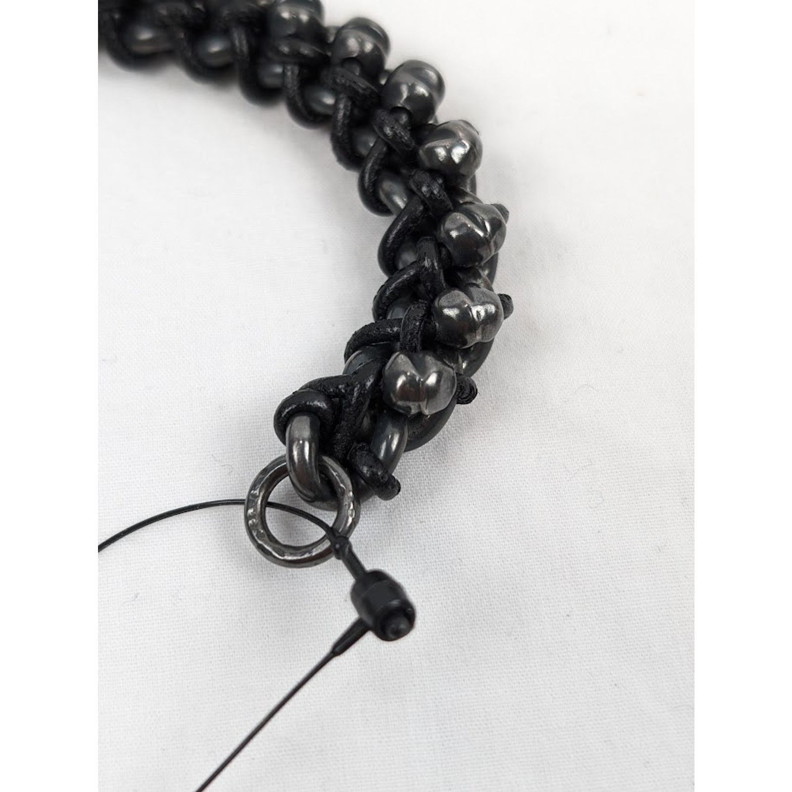 Bottega Veneta o1rshd1 Size: S / Ossidato/Nappa Bracelet in Naturale/Nero Size ONE SIZE - 3 Thumbnail