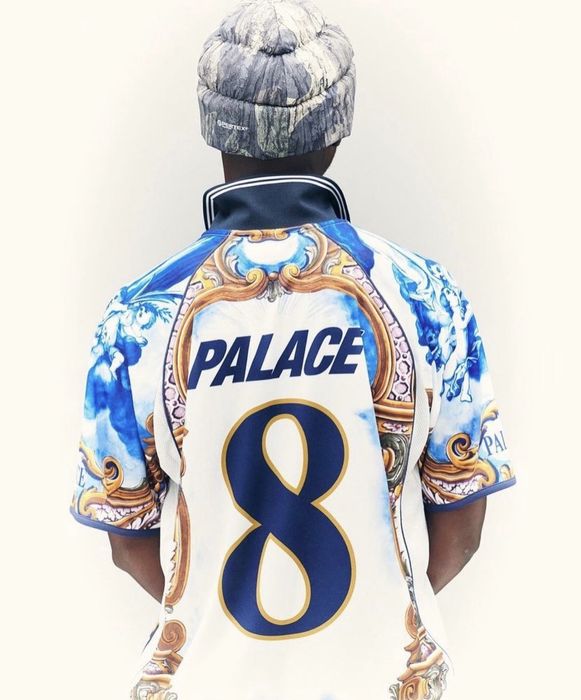 Palace 2023 HOLY GRAIL NAVY JERSEY (S) | Grailed