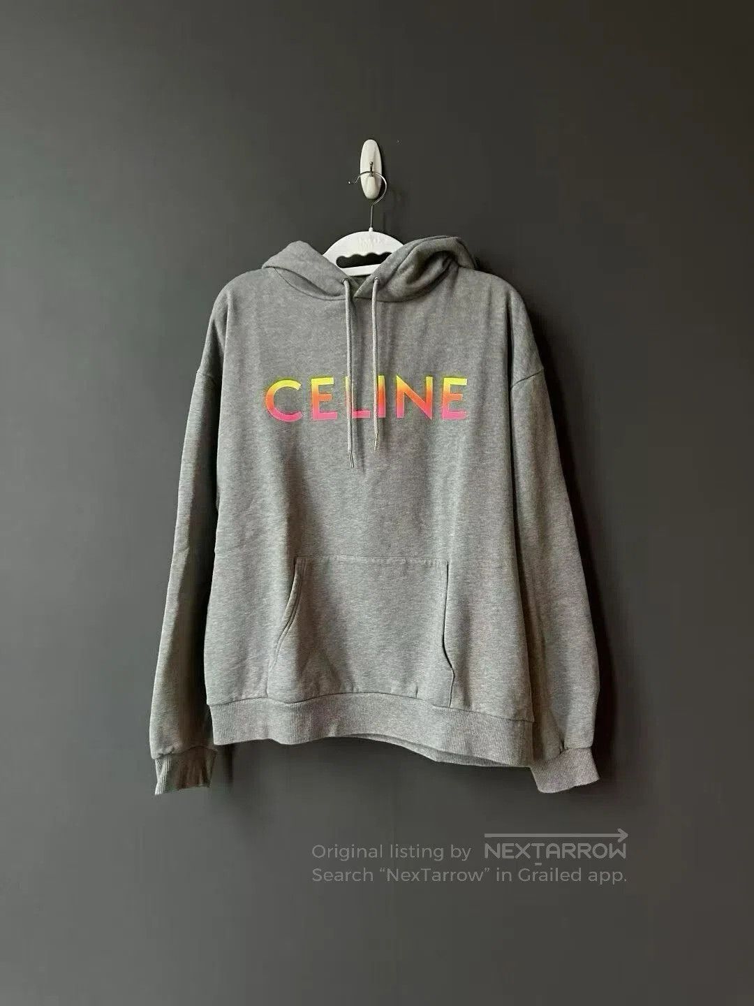 Celine Celine Gray Gradient Hoodie. Size US M / EU 48-50 / 2 - 1 Thumbnail