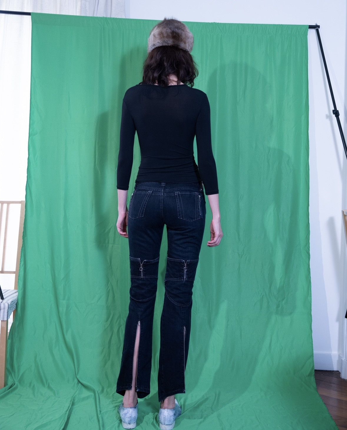 Costume National Creative avant garde jeans with interesting details Size 26" / US 2 / IT 38 - 1 Thumbnail