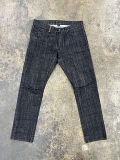 Y-3 Yohji Yamamoto Adidas SS04 3 Strip Spotted Horse Denim Jeans 32x30