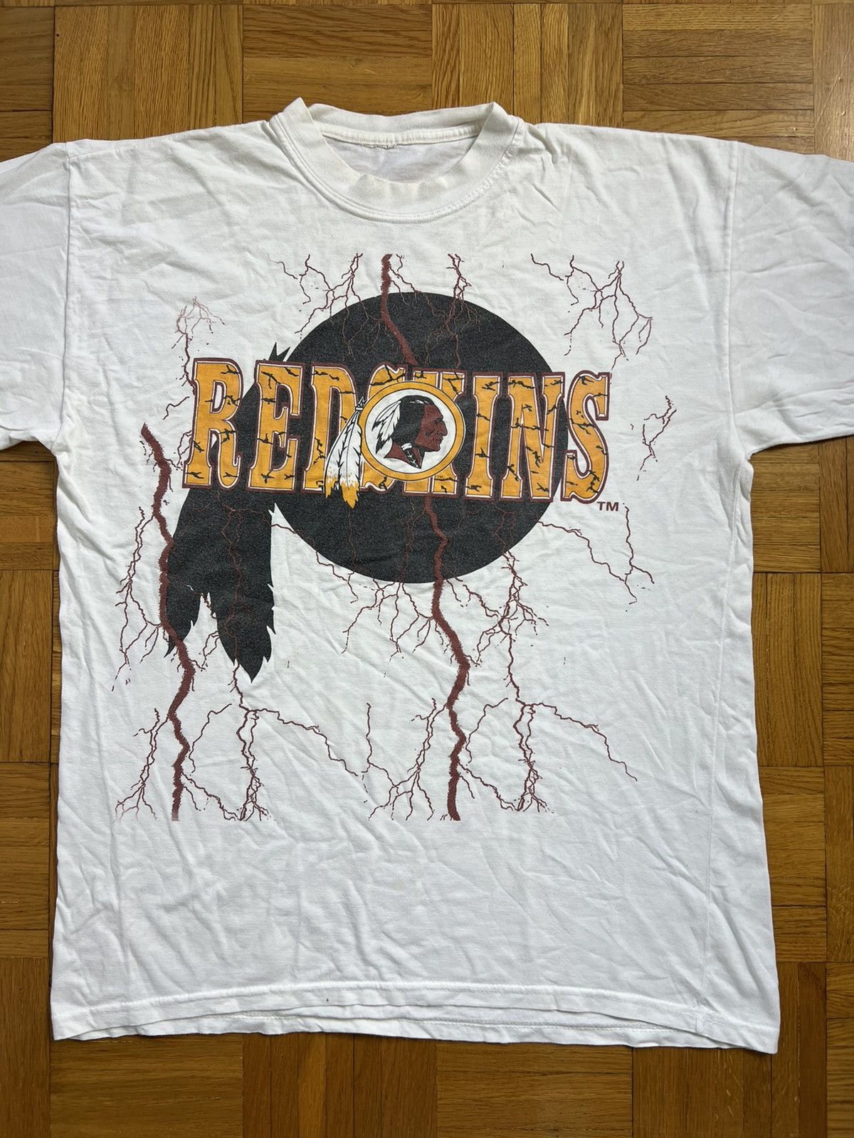 Vintage Tshirt Chicago Blackhawks Vintage 80’s Redskins Size US L / EU 52-54 / 3 - 1 Thumbnail
