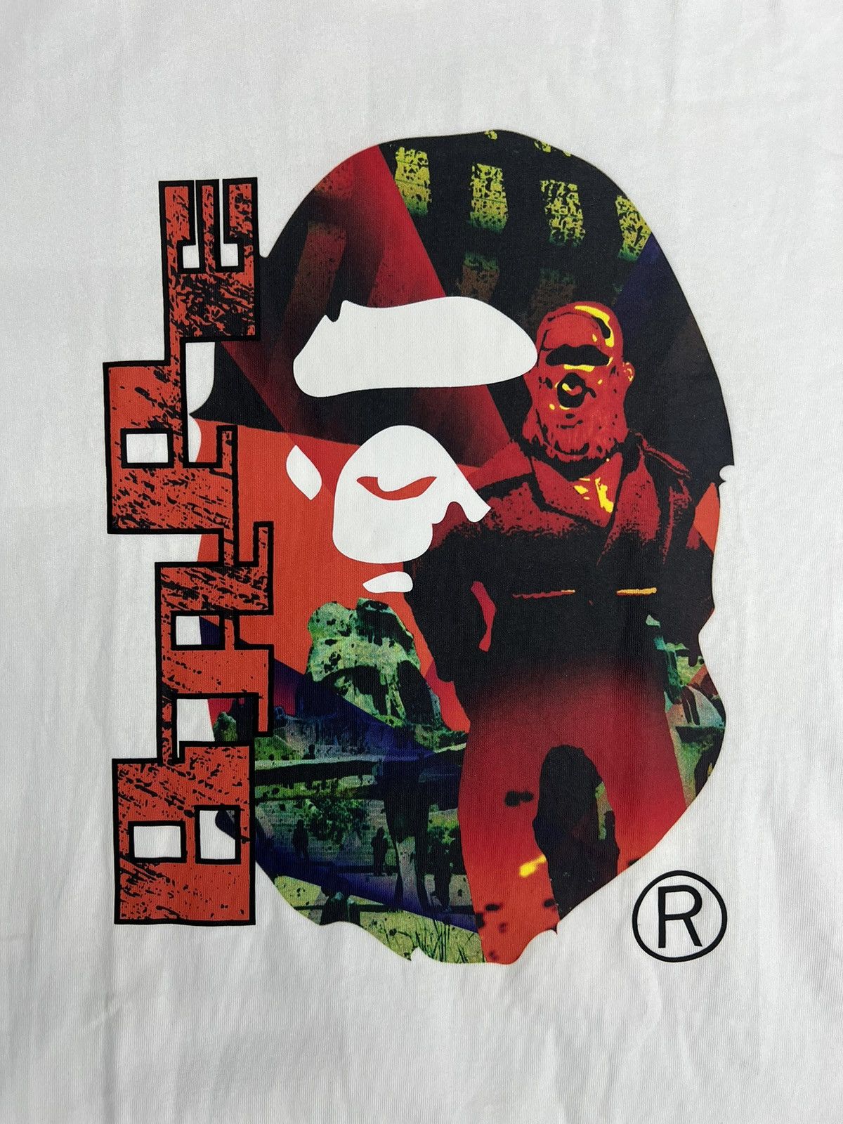Bape Bape Head Graphic T-Shirt Size US L / EU 52-54 / 3 - 2 Thumbnail