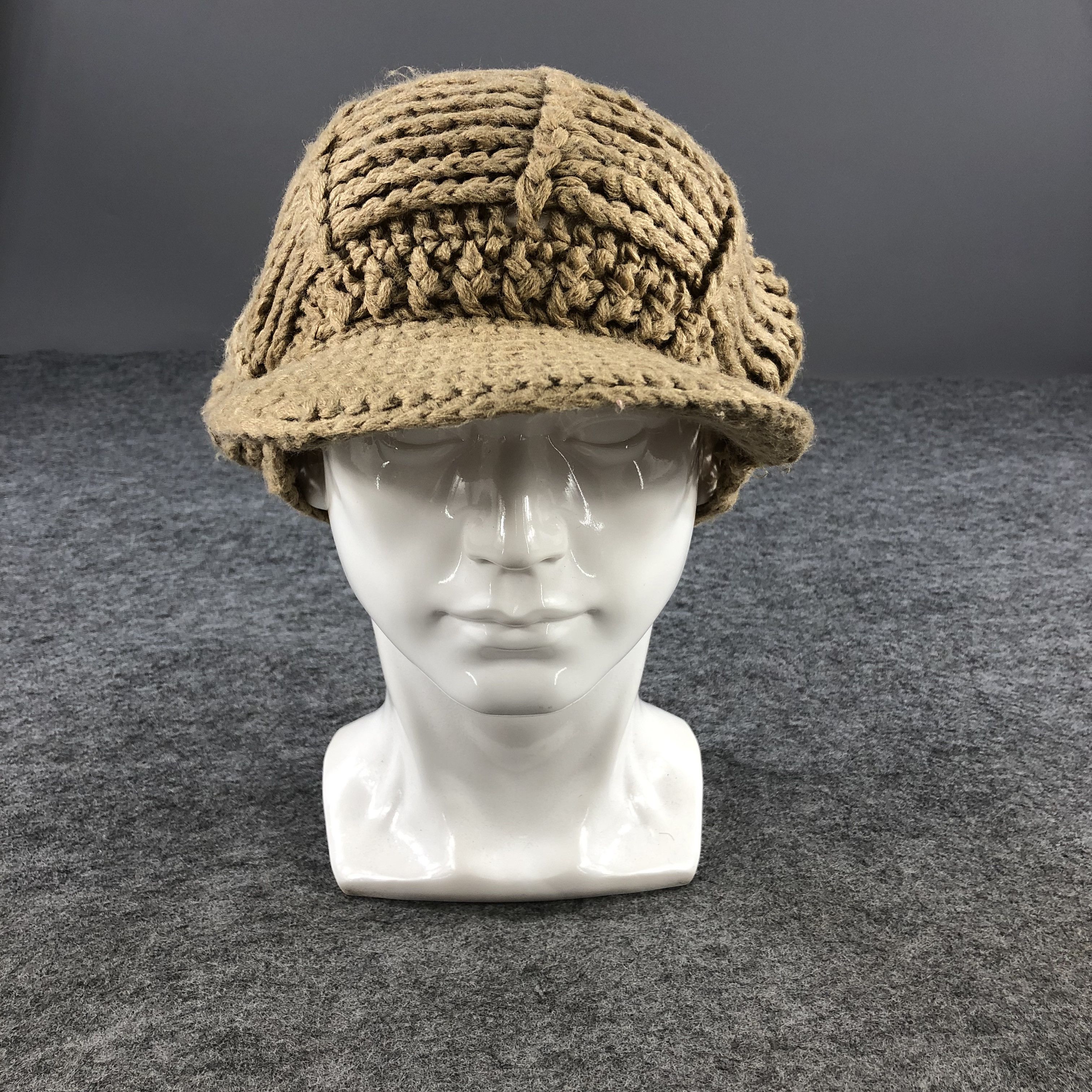 Vintage Knitted Zucca Beanie Snowcap Snow Hat Winter Hat B405 Size ONE SIZE - 2 Thumbnail