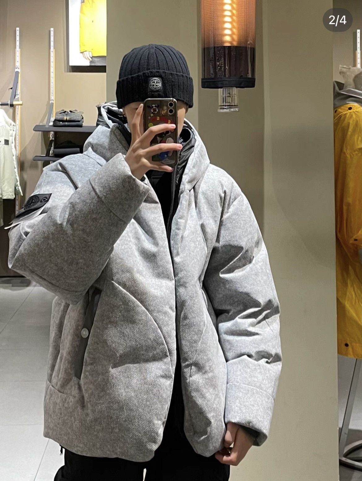Stone Island Stone Island Shadow Project Stone Island Shadow Project FA22 Non Woven Tech down jacket Grailed