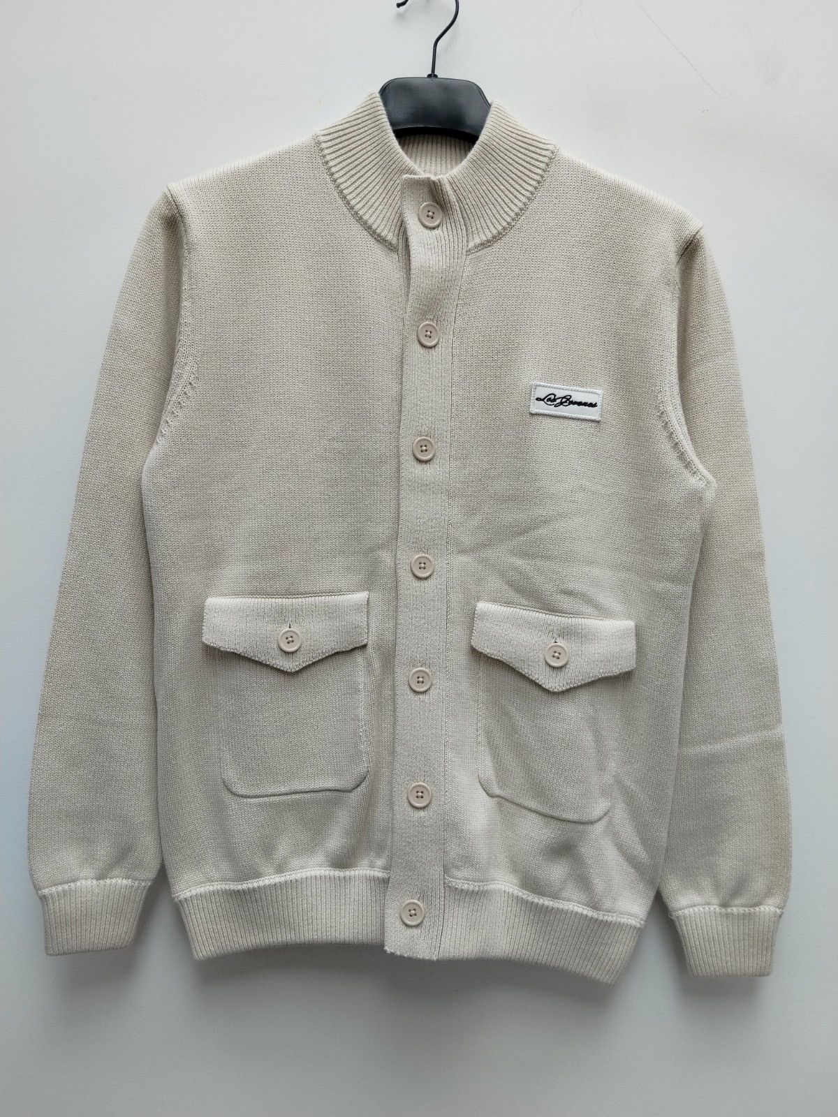 Other Los Jovenes beige button up knit jacket Size US M / EU 48-50 / 2 - 1 Thumbnail