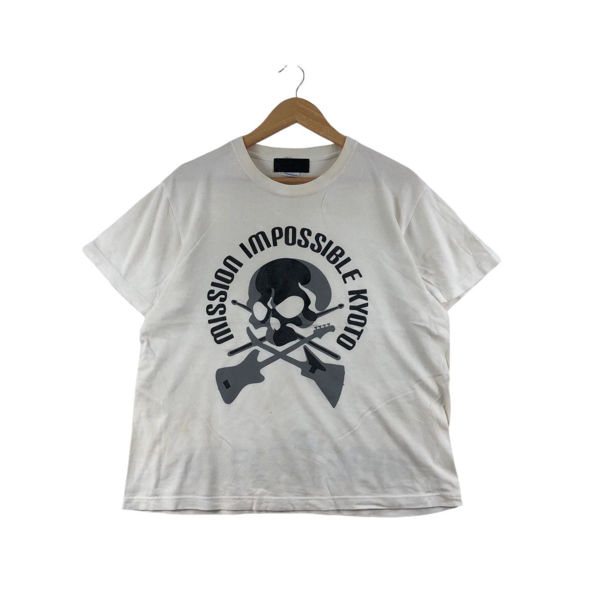 Japanese Brand × Vintage Vintage BONE HEAD Kyoto T-Shirt Japanese Brand Size US M / EU 48-50 / 2 - 1 Thumbnail