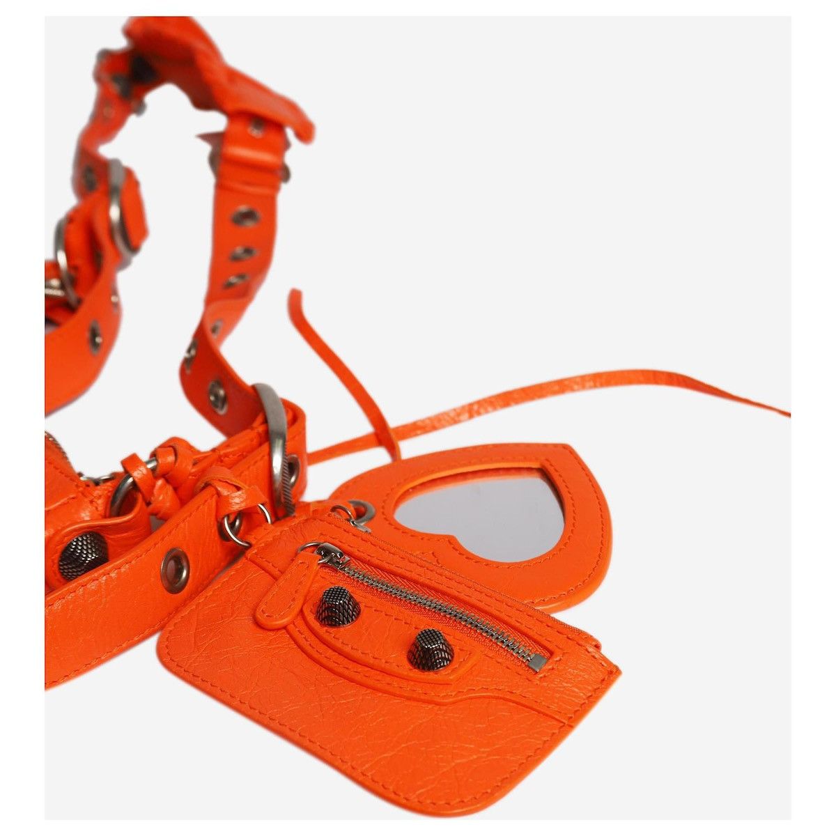 Balenciaga Le Cagole XS crossbody bag in orange Size ONE SIZE - 3 Thumbnail