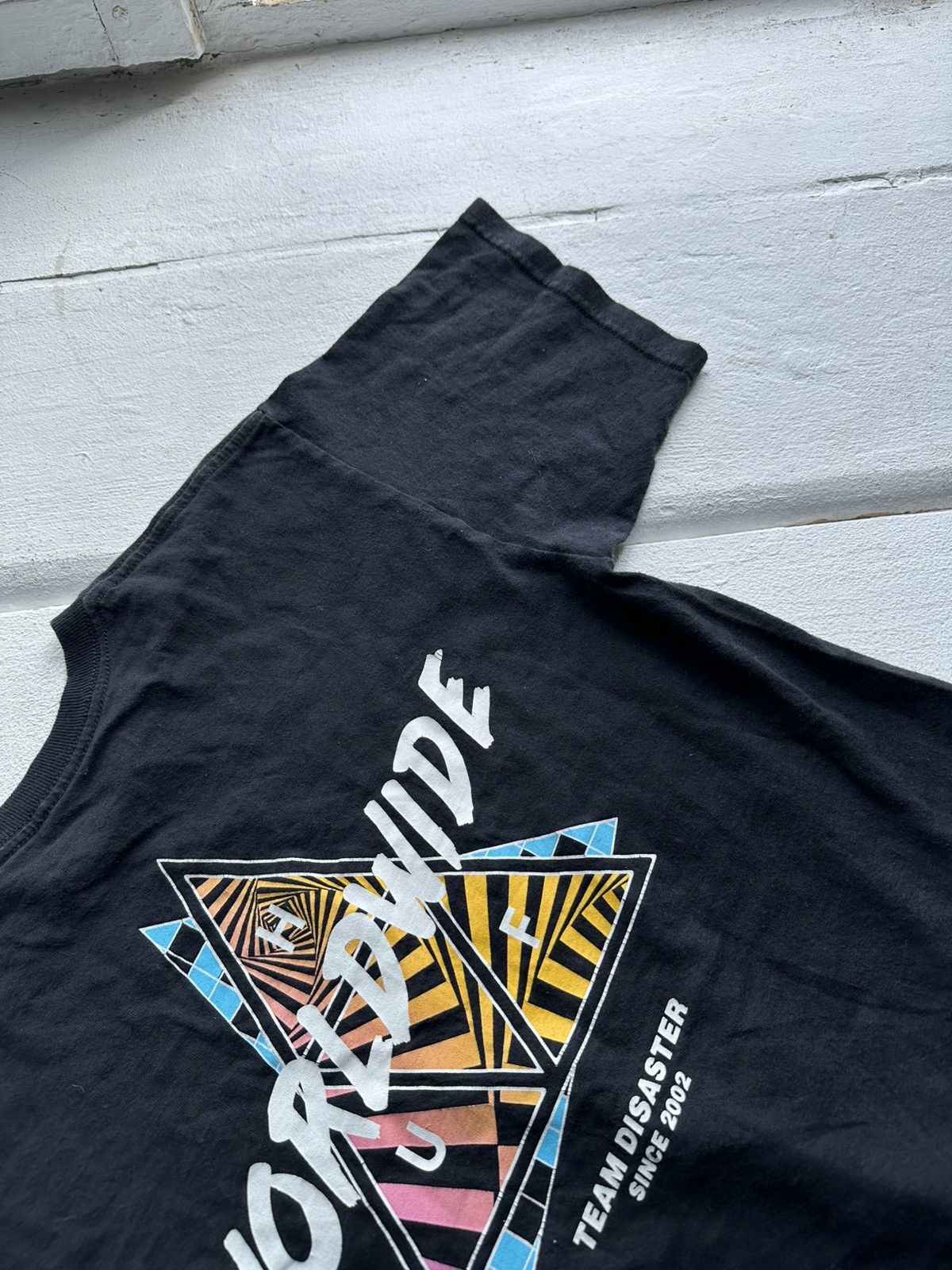 Huf × Vintage ❗️HUF vintage 90s BIG LOGO t shirt sk8 rap black Size US S / EU 44-46 / 1 - 3 Thumbnail