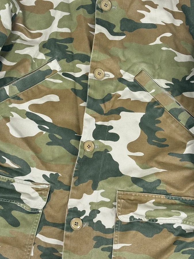 A.P.C. A.P.C. Khaki Camo Hooded Jacket Multi-Pocket Jacket Size US M / EU 48-50 / 2 - 8 Thumbnail