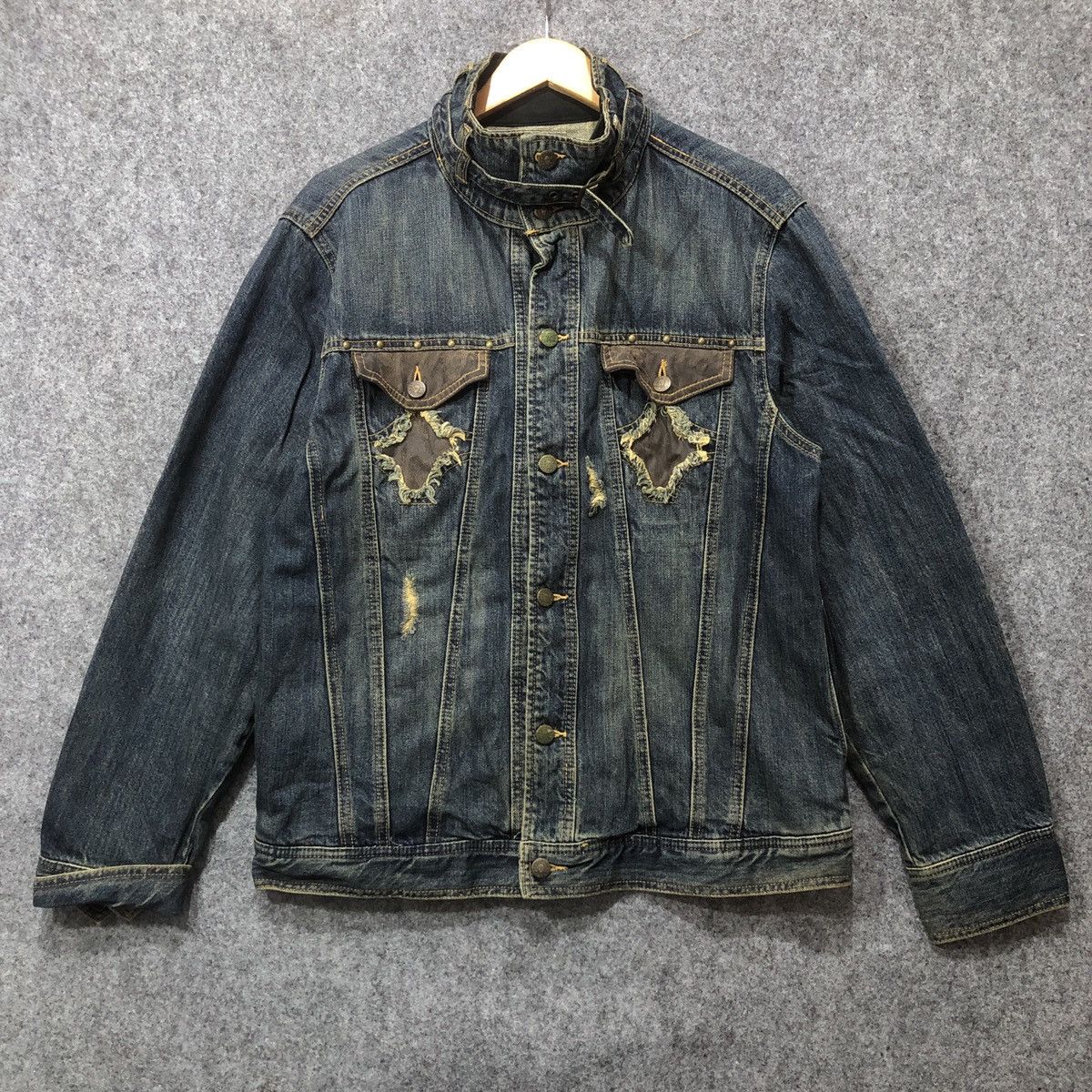 Japanese Brand Ann Duque Co Ltd Denim Jacket Takaya Okayama Size US L / EU 52-54 / 3 - 1 Thumbnail