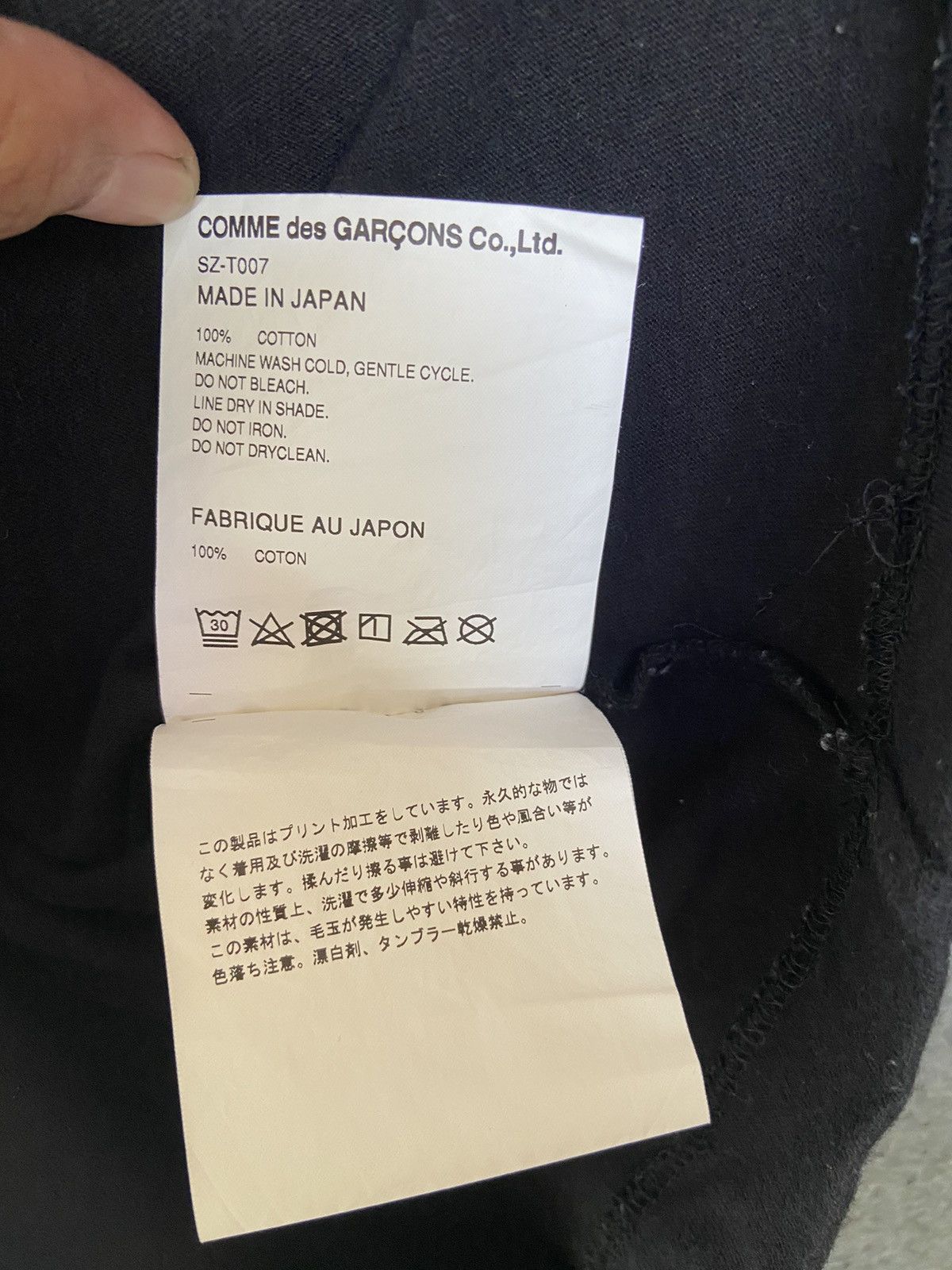 CDG by Comme des Garcons 🔥 Comme des Garcons long sleeve t shirt AW 2022 Size US L / EU 52-54 / 3 - 10 Thumbnail