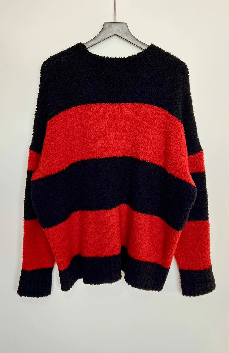 Amiri Amiri teddy bear black and red striped sweater Size US XS / EU 42 / 0 - 4 Thumbnail