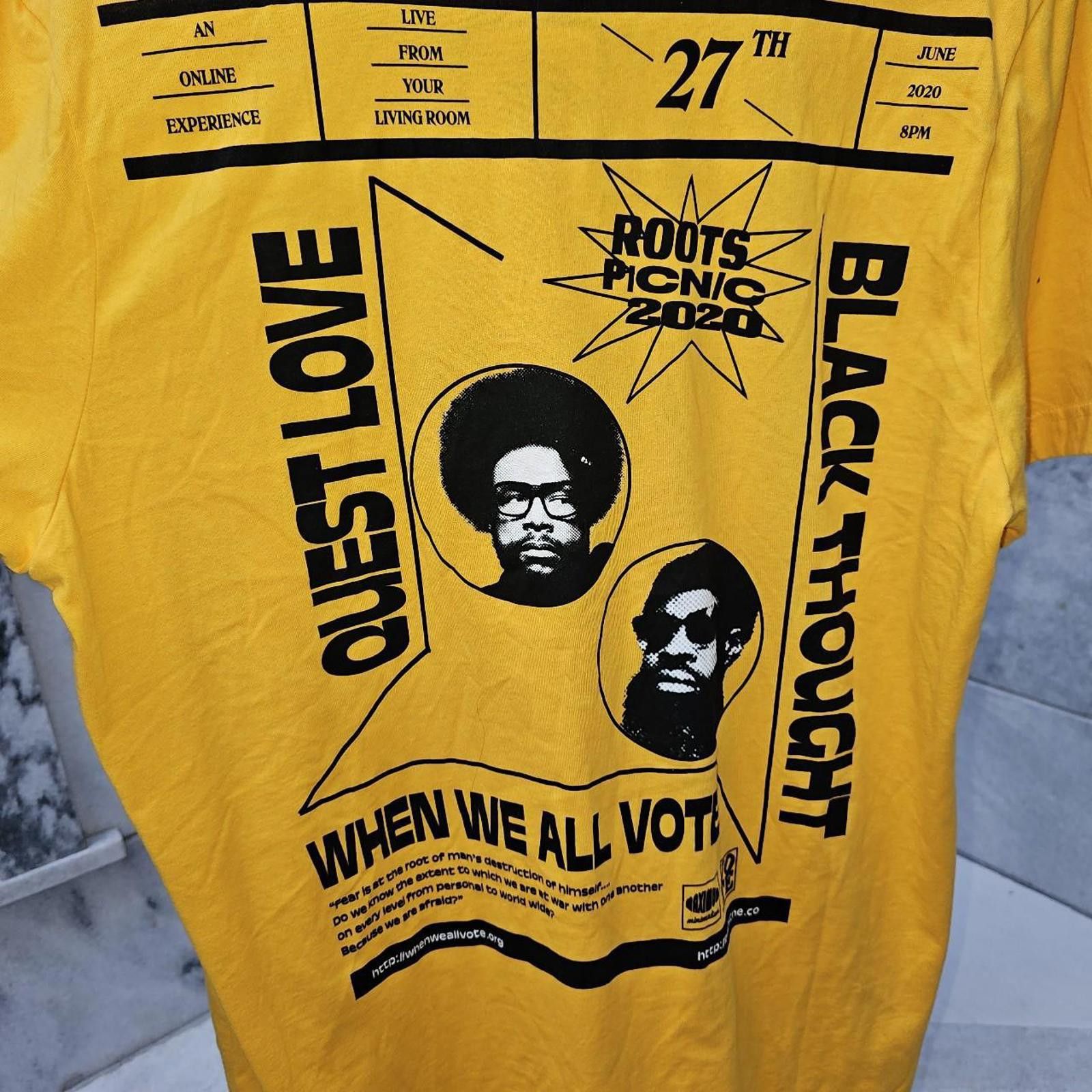 Roots The Roots with Quest Love T-Shirt Size US XL / EU 56 / 4 - 5 Thumbnail