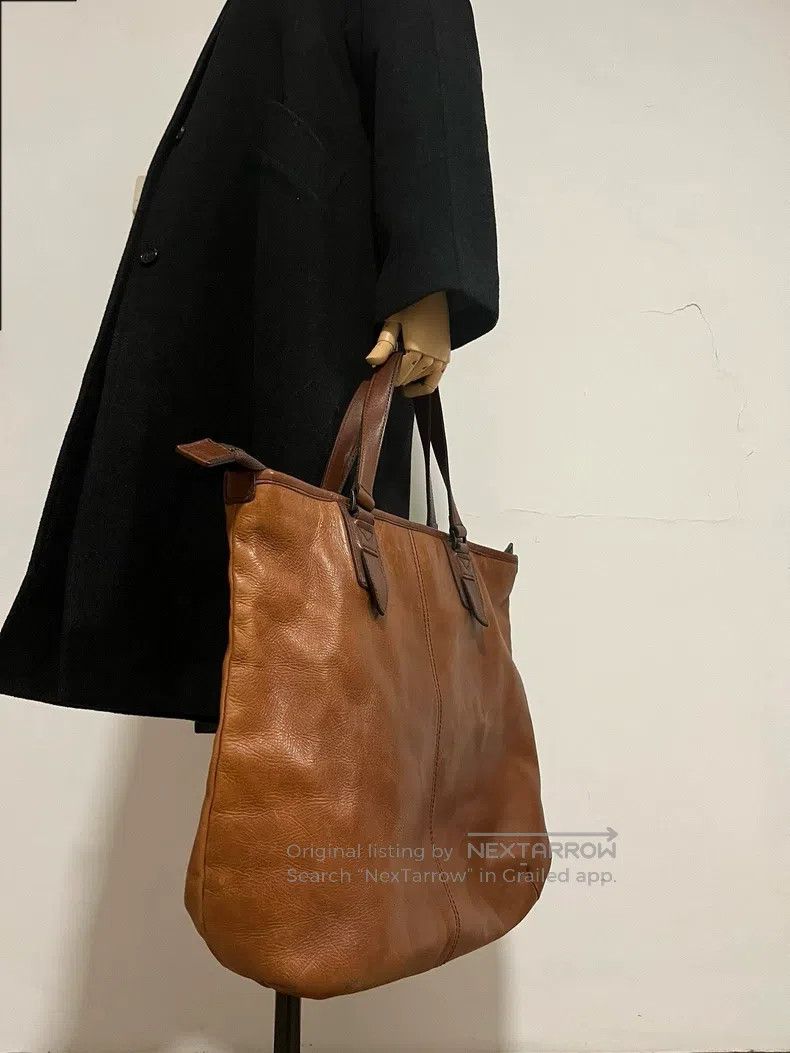 Yohji Yamamoto yohji yamamoto Brown handbag, tote Size ONE SIZE - 3 Thumbnail